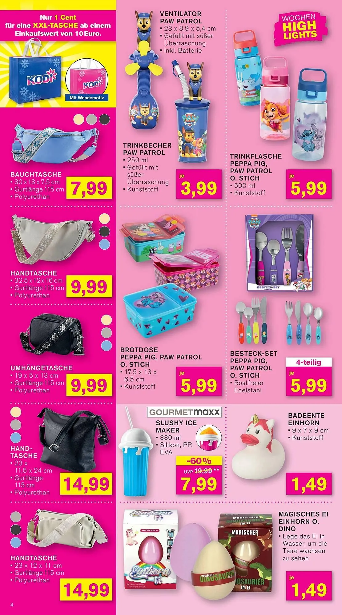 KODi Prospekt von 30. März bis 5. April 2026 - Prospekt seite 4