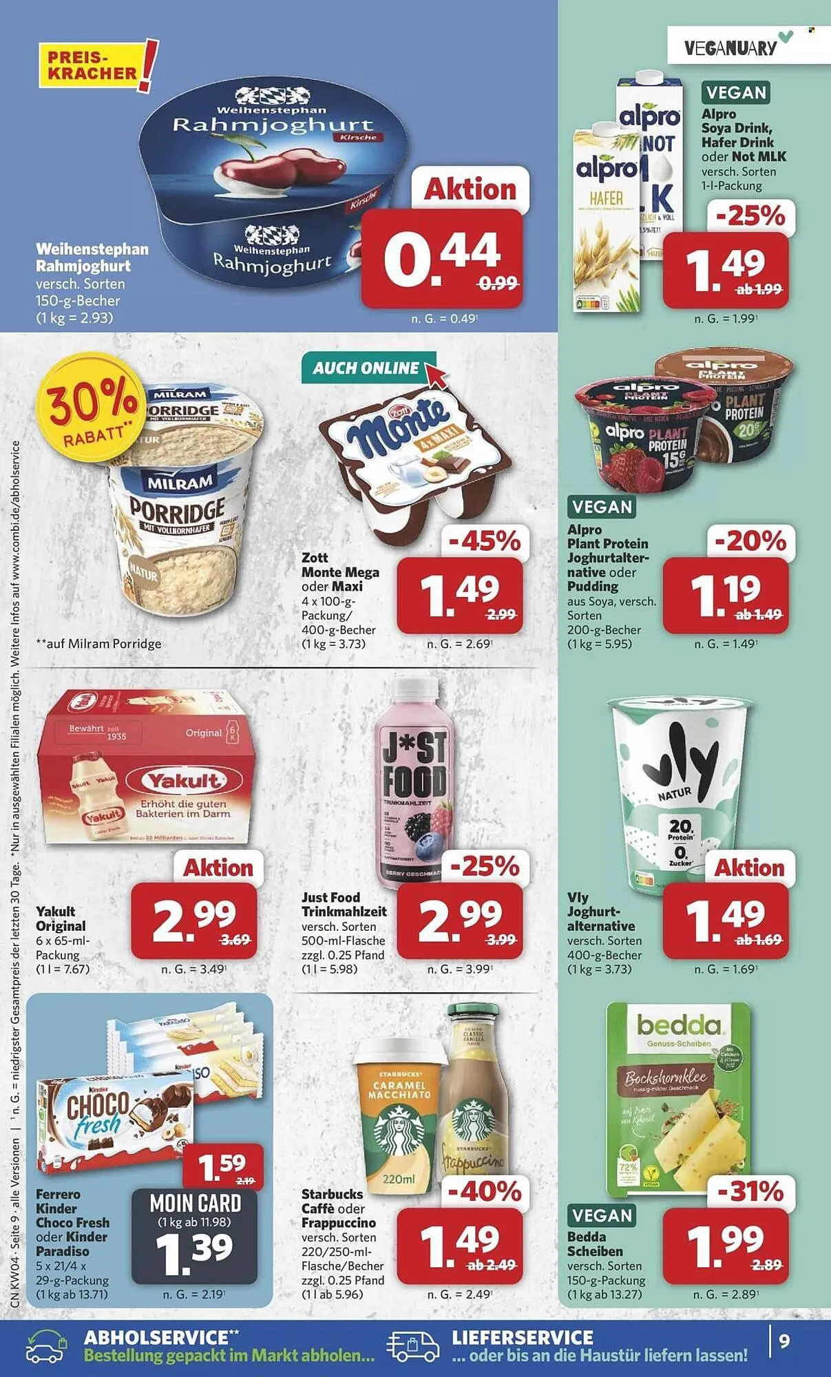 Combi Prospekt von 19. Januar bis 24. Januar 2026 - Prospekt seite 9