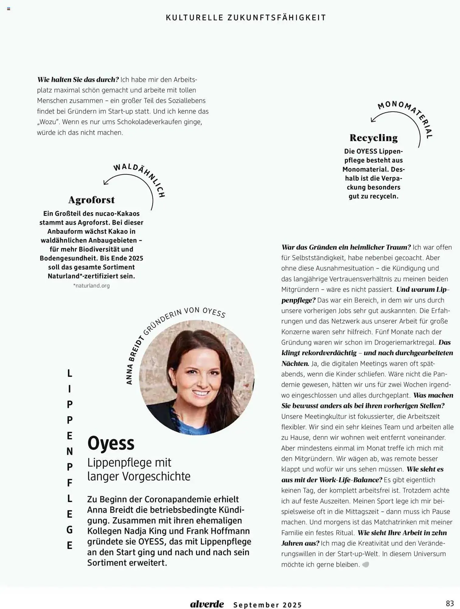 dm drogerie Magazin von 1. September bis 30. September 2025 - Prospekt seite 83