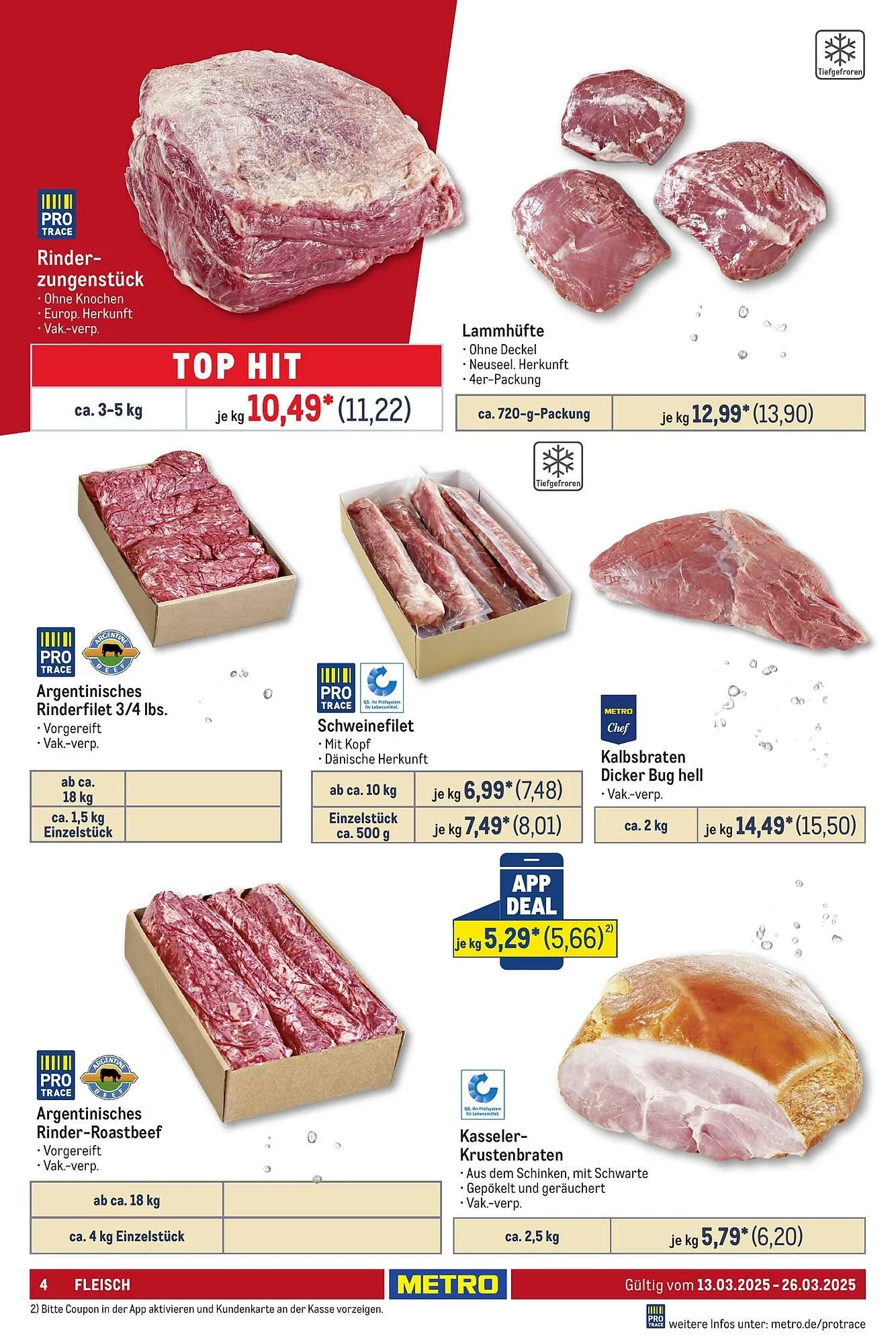 METRO Prospekt von 13. März bis 26. März 2025 - Prospekt seite 4