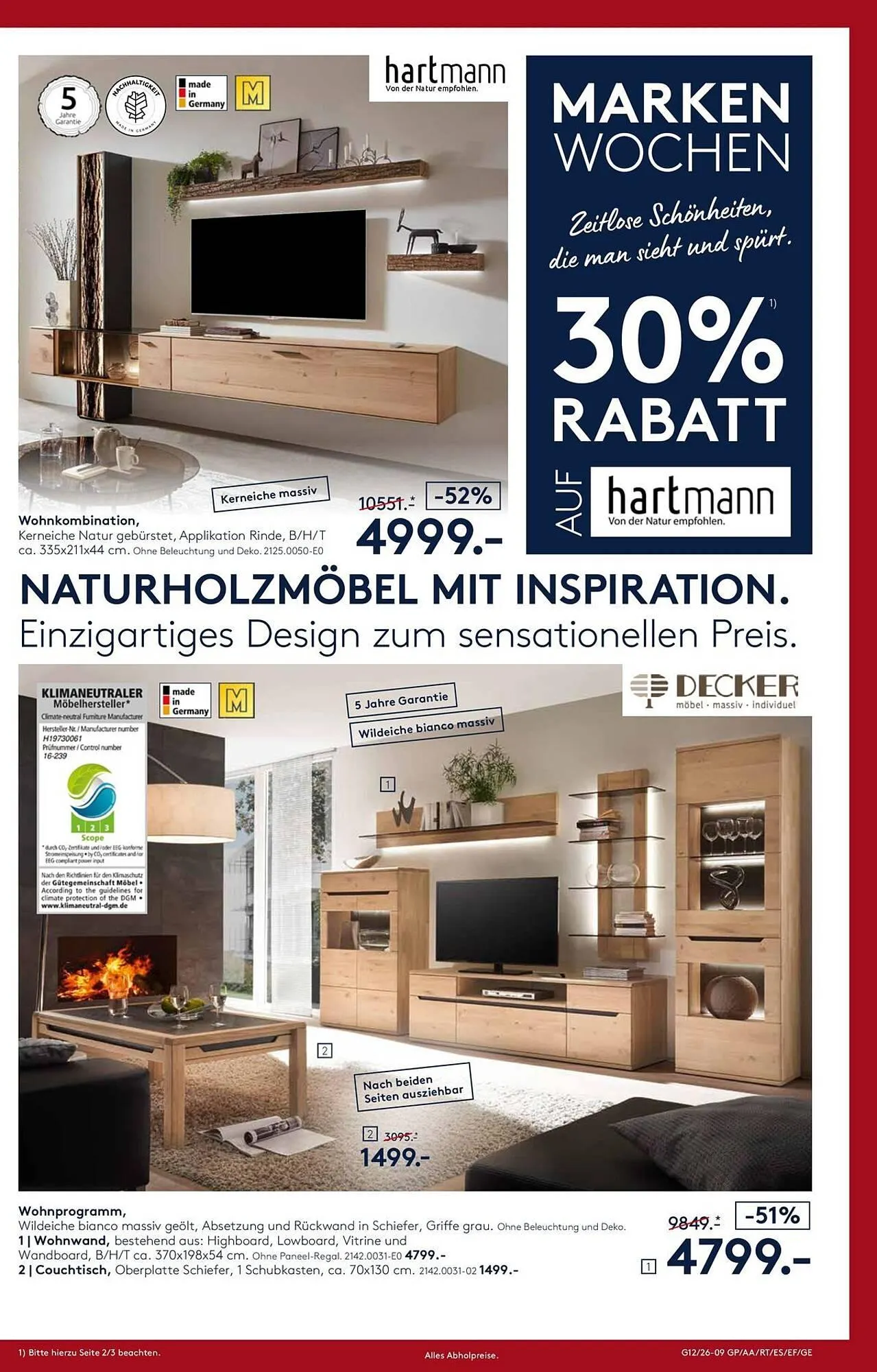 Möbel Rieger Prospekt von 26. März bis 9. April 2026 - Prospekt seite 9