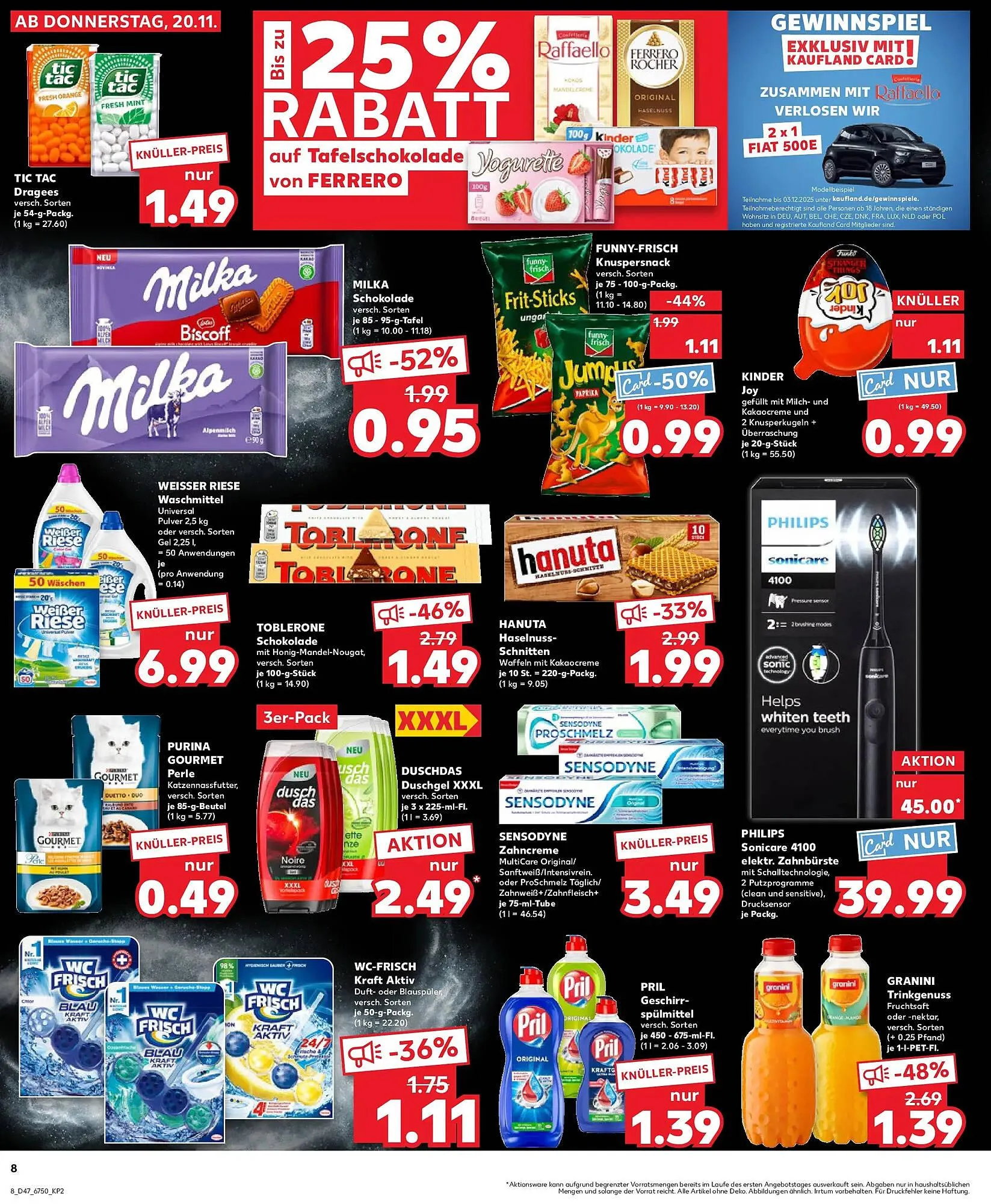Kaufland Prospekt von 23. November bis 26. November 2025 - Prospekt seite 8