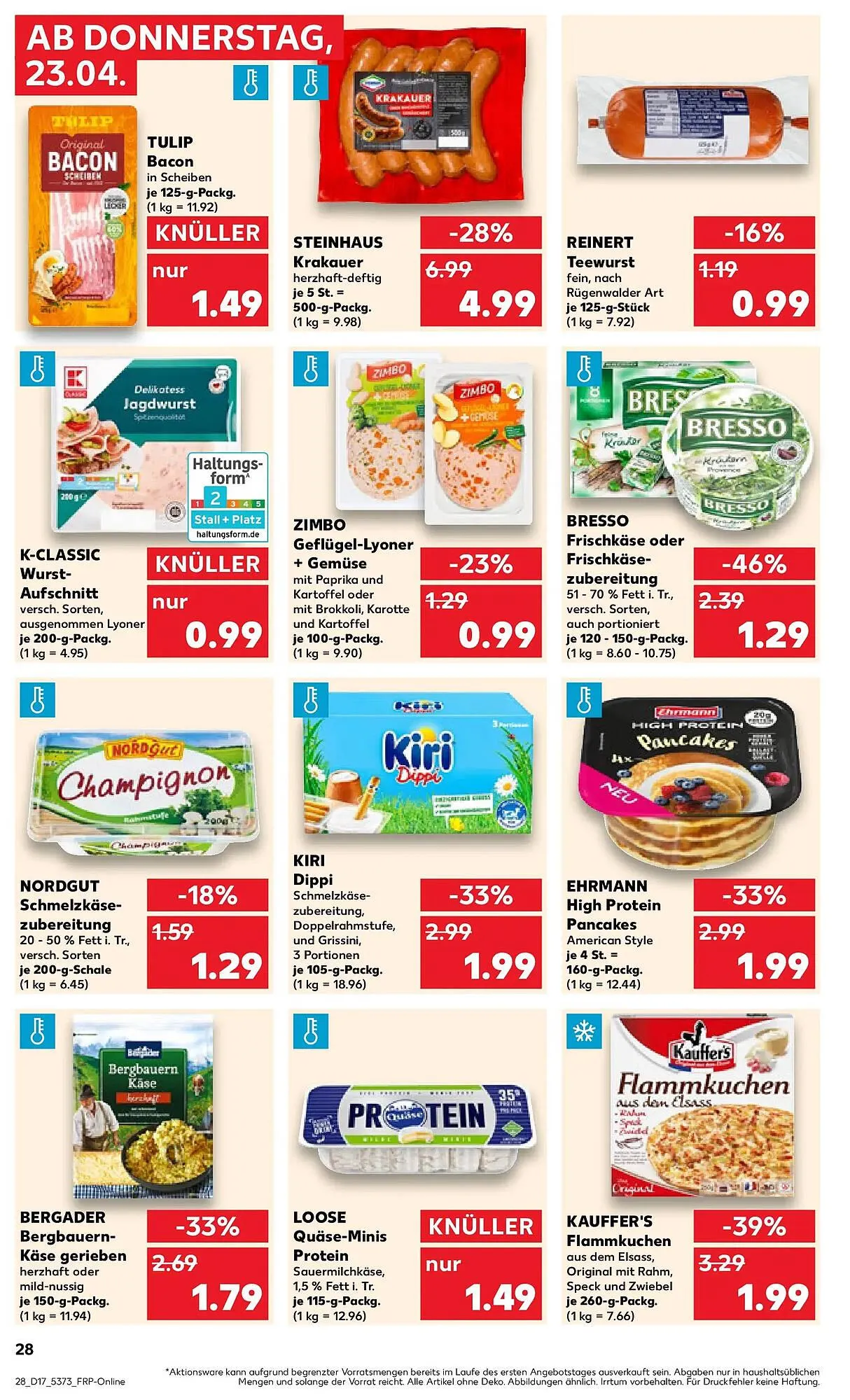 Kaufland Prospekt von 19. April bis 22. April 2026 - Prospekt seite 40
