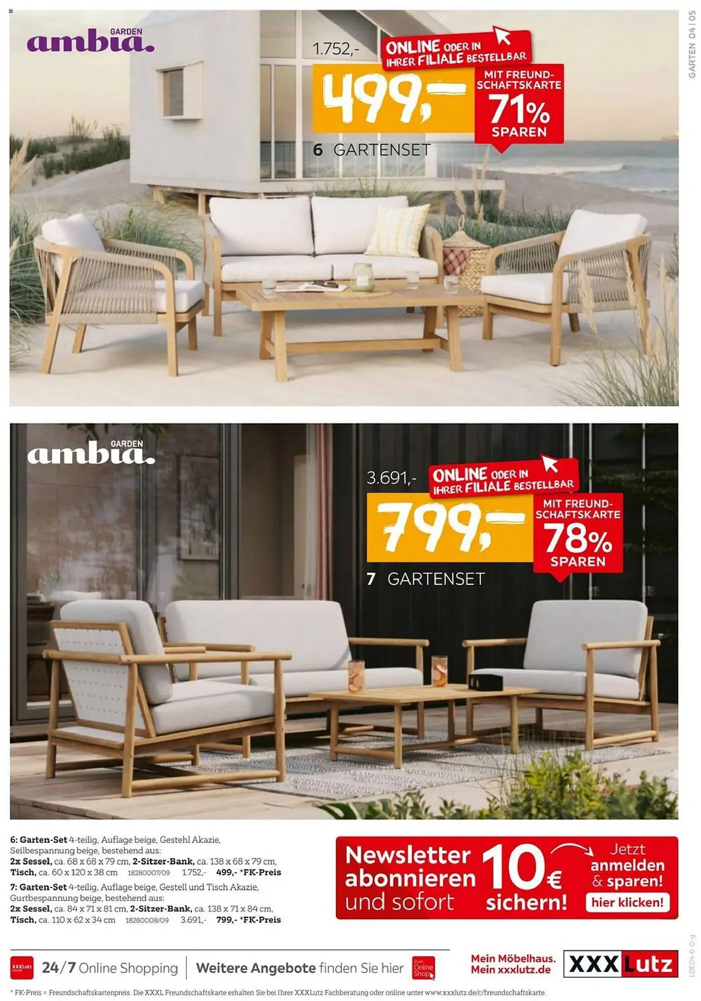 XXXLutz Prospekt von 4. April bis 18. April 2026 - Prospekt seite 5