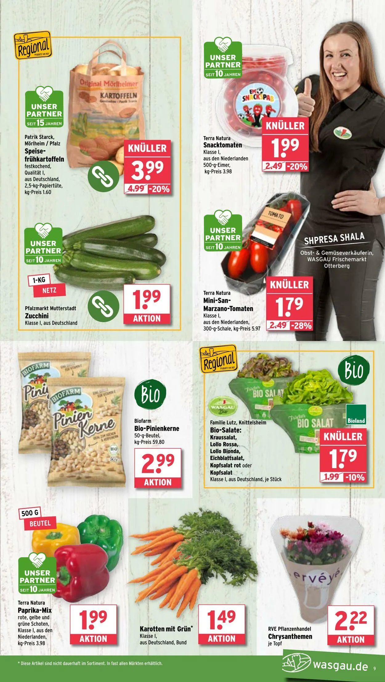 WASGAU Aktueller Prospekt von 27. Juli bis 10. August 2025 - Prospekt seite 9