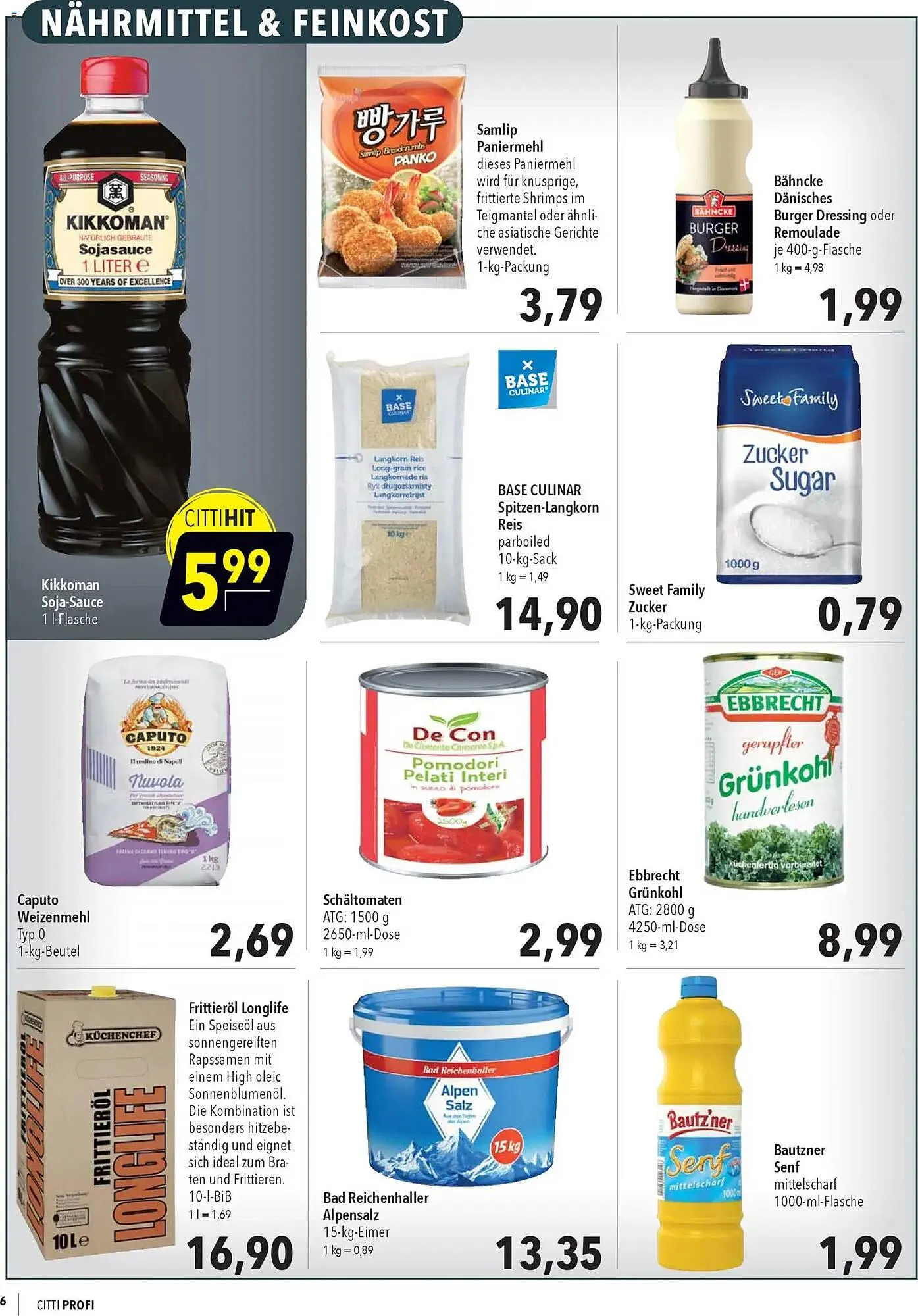 CITTI Markt Prospekt von 2. Januar bis 13. Januar 2026 - Prospekt seite 6