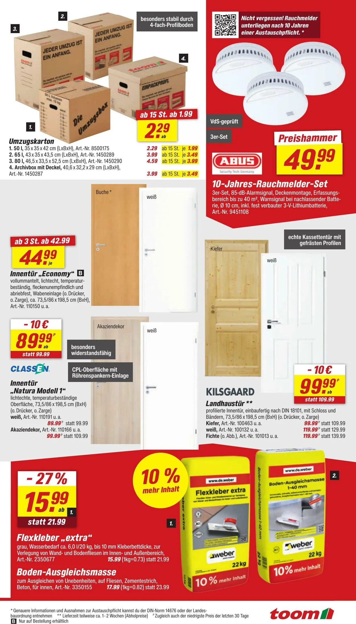 toom Baumarkt Aktueller Prospekt von 1. September bis 15. September 2025 - Prospekt seite 15