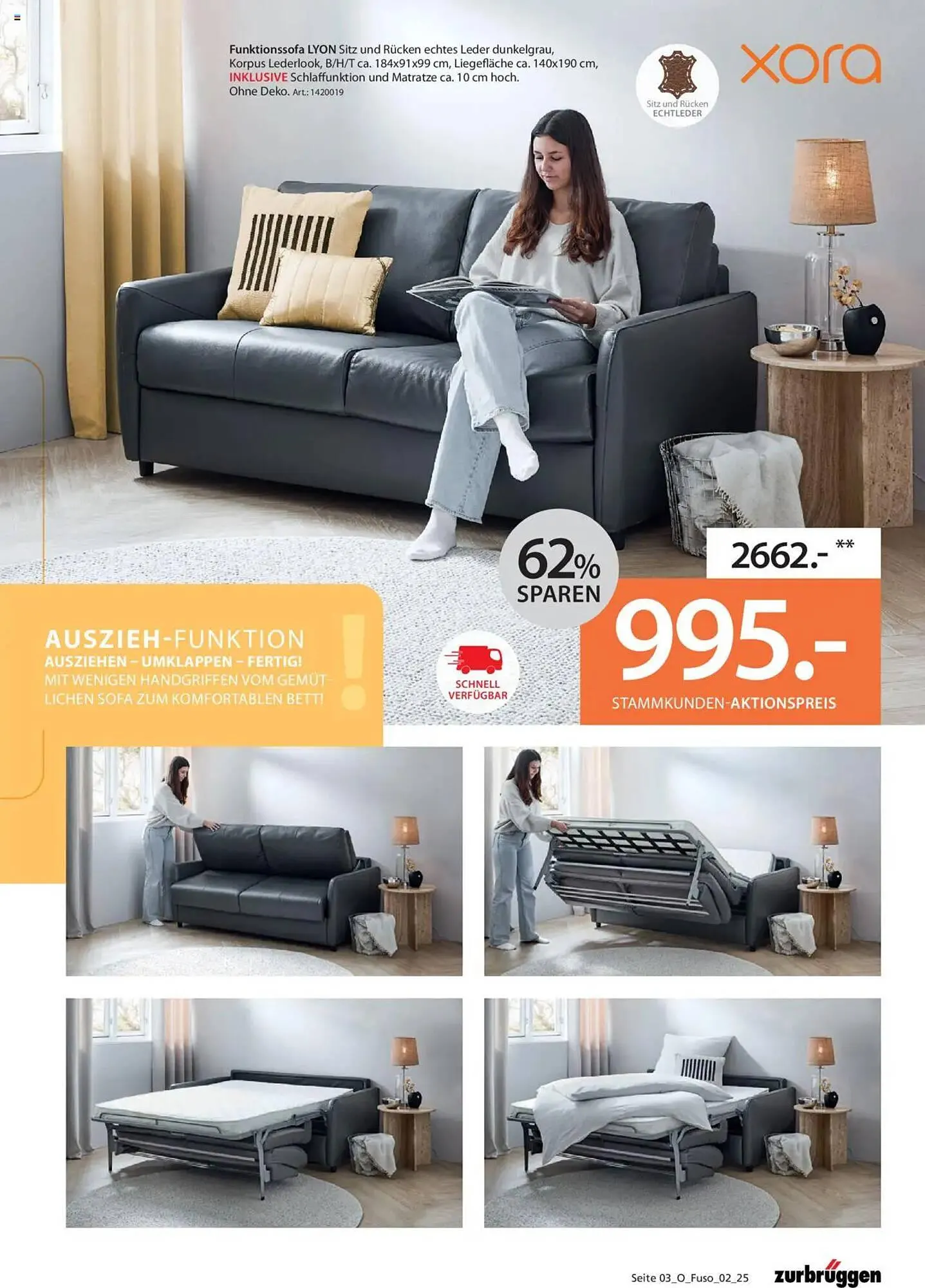 Zurbrüggen Prospekt von 3. Juli bis 31. August 2025 - Prospekt seite 3