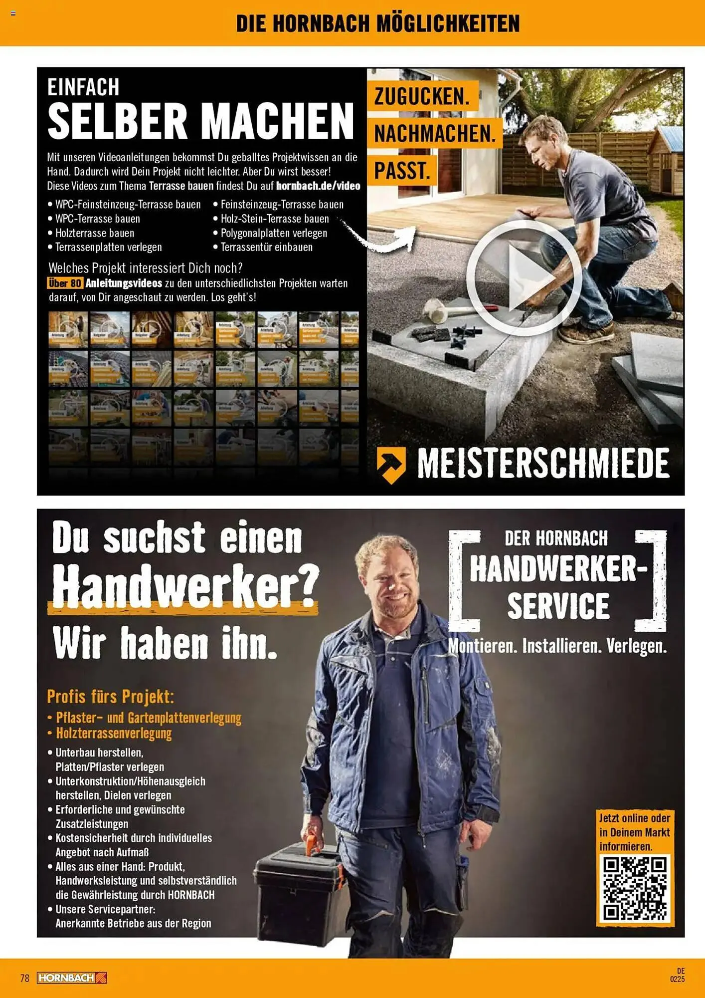 Hornbach Prospekt von 28. Februar bis 29. März 2025 - Prospekt seite 78
