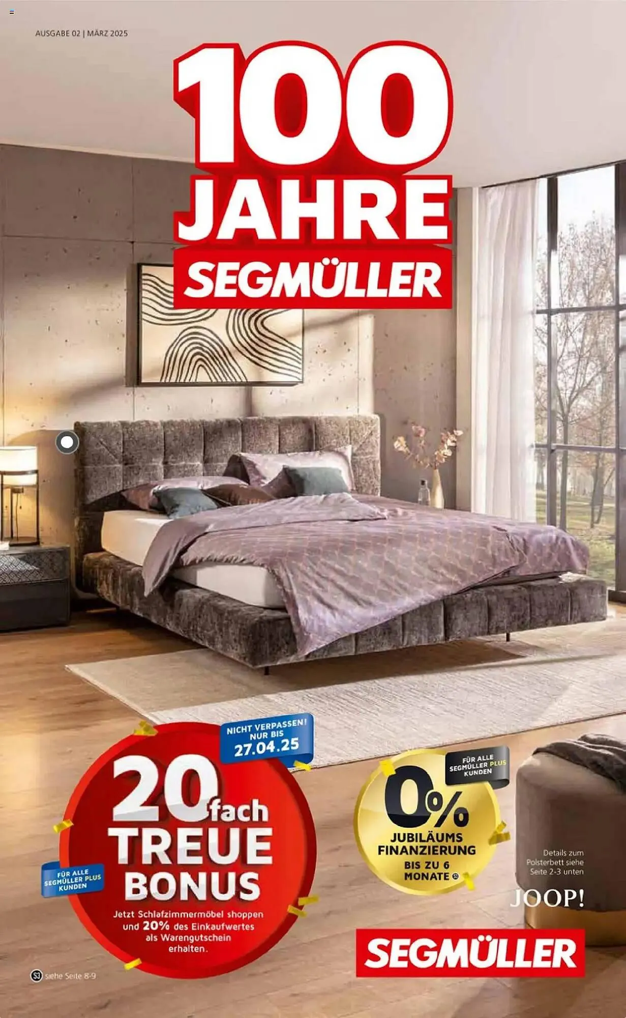 Segmüller Prospekt von 30. März bis 6. April 2025 - Prospekt seite 1