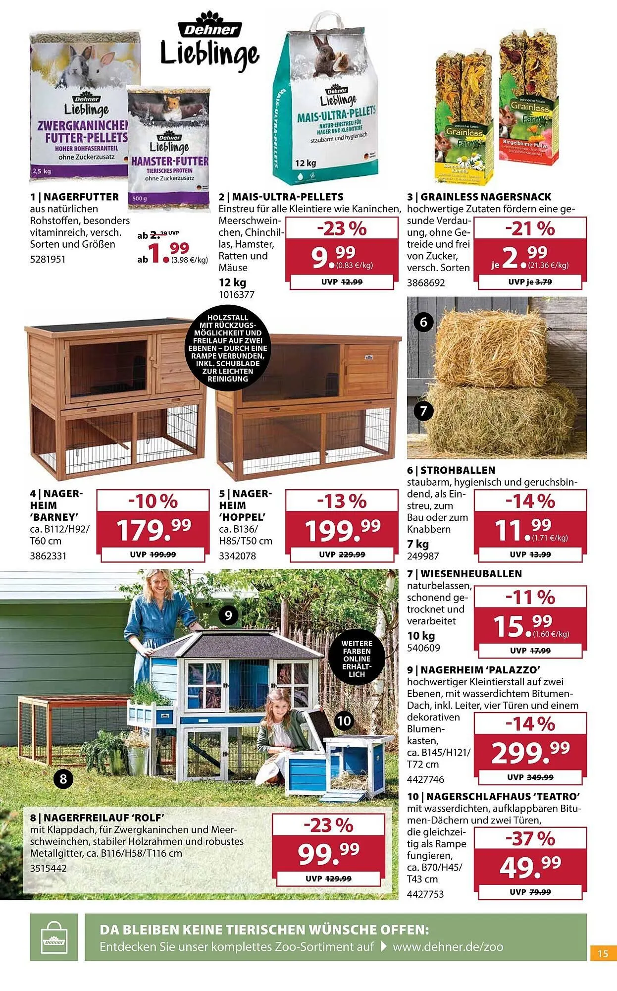 Dehner Prospekt von 8. April bis 13. April 2026 - Prospekt seite 15