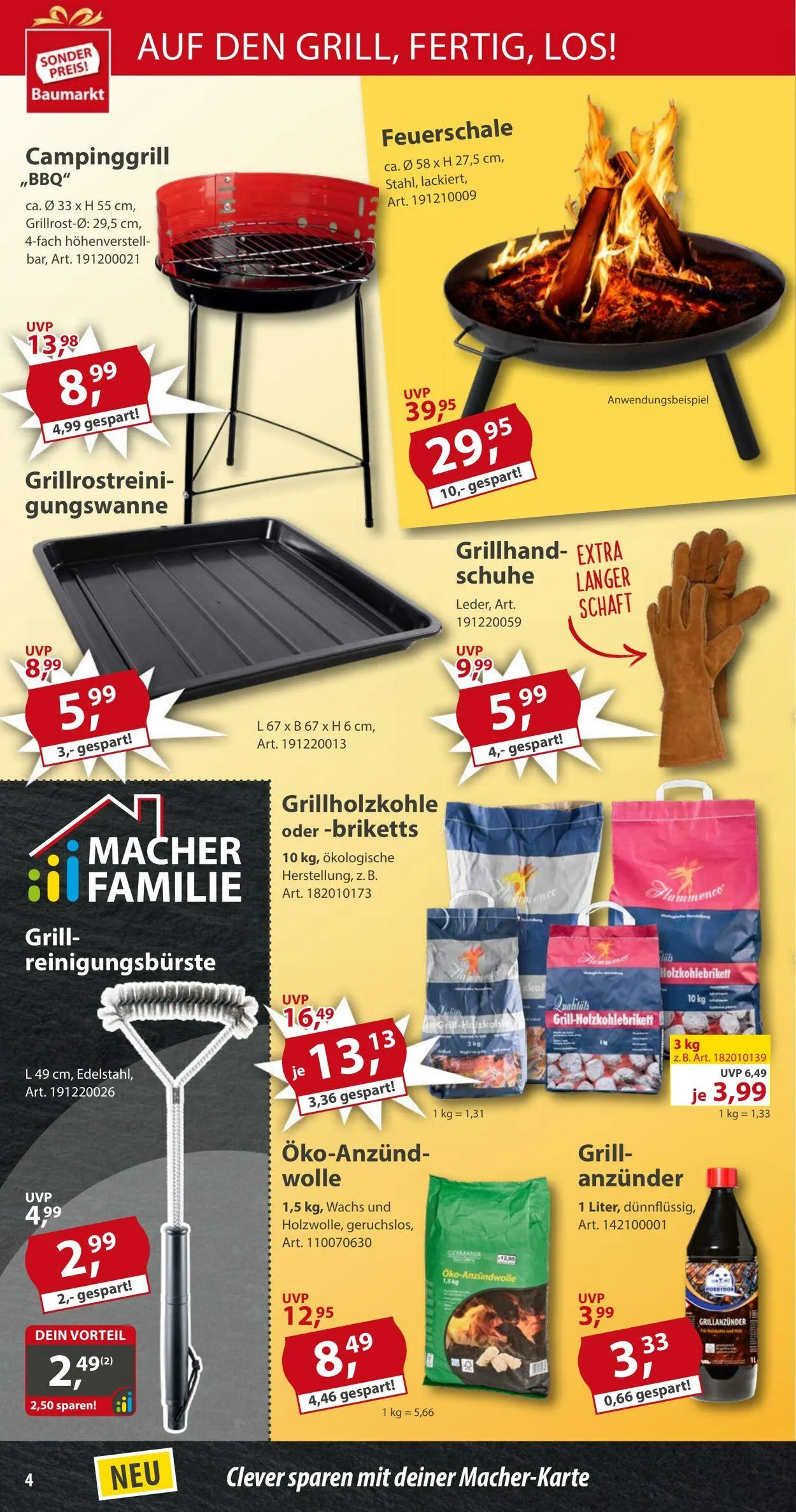 Sonderpreis Baumarkt Aktueller Prospekt von 3. Mai bis 17. Mai 2025 - Prospekt seite 4