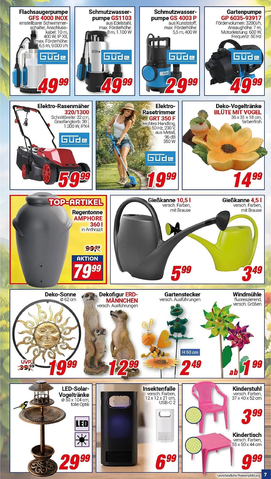 CENTERSHOP Prospekt von 13. April bis 18. April 2026 - Prospekt seite 7