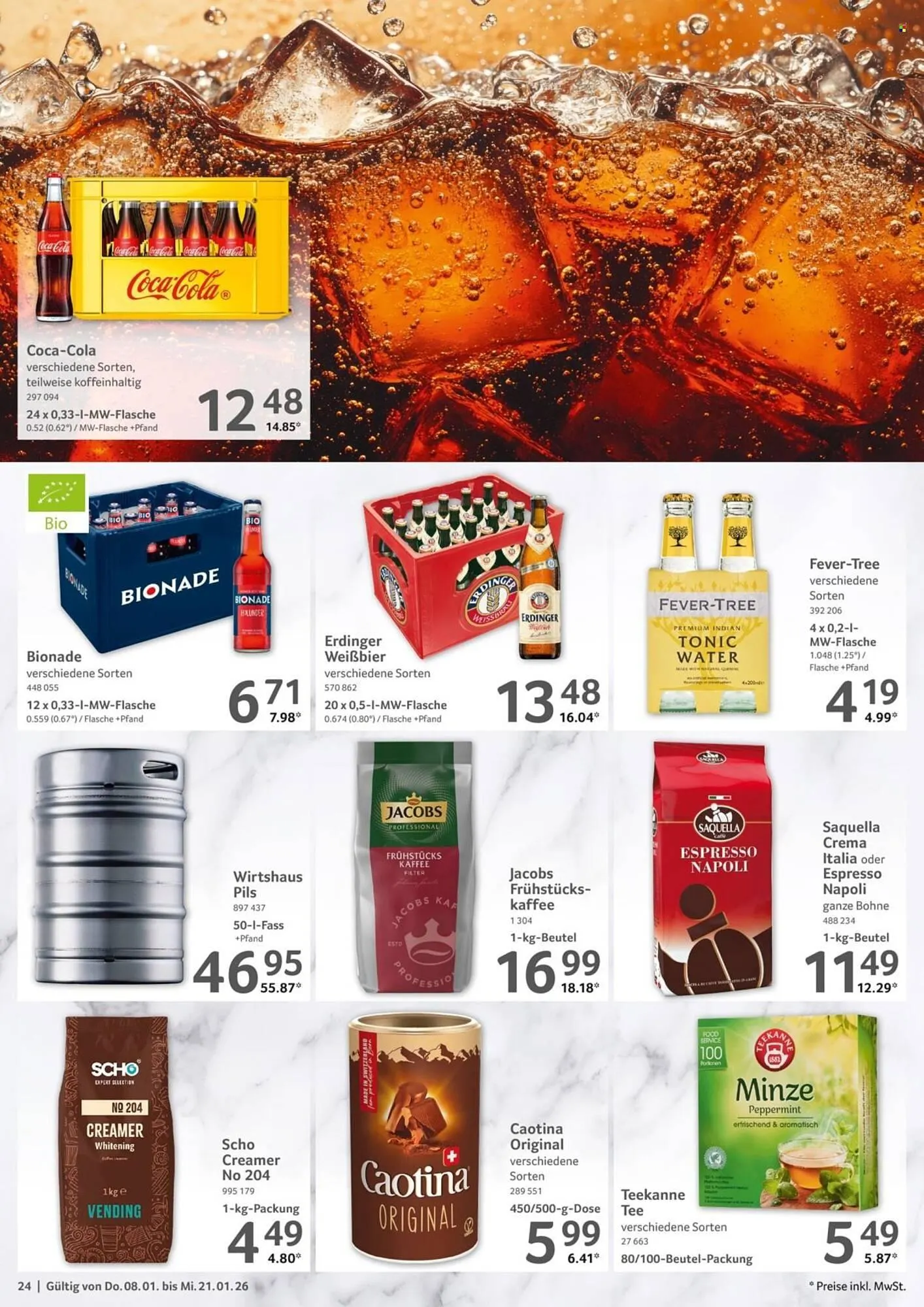 Selgros Prospekt von 8. Januar bis 21. Januar 2026 - Prospekt seite 24