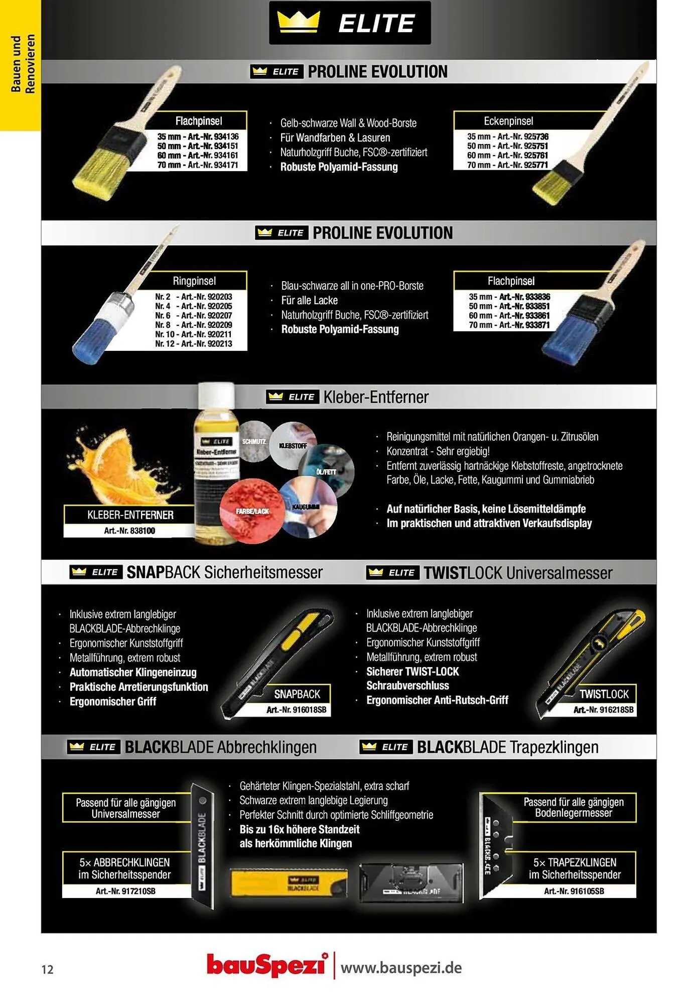 BauSpezi Prospekt von 15. April bis 31. Dezember 2026 - Prospekt seite 14
