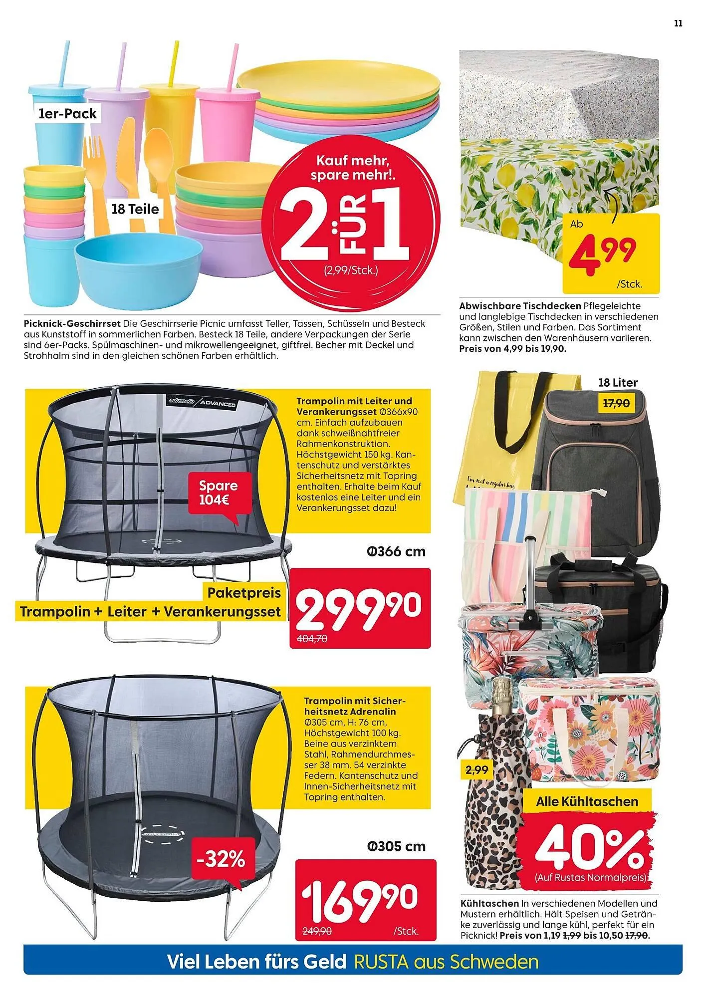 Rusta Prospekt von 18. April bis 24. April 2026 - Prospekt seite 11