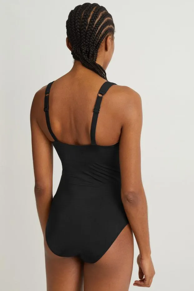 Swimsuit with gathers - padded - LYCRA® XTRA LIFE™
