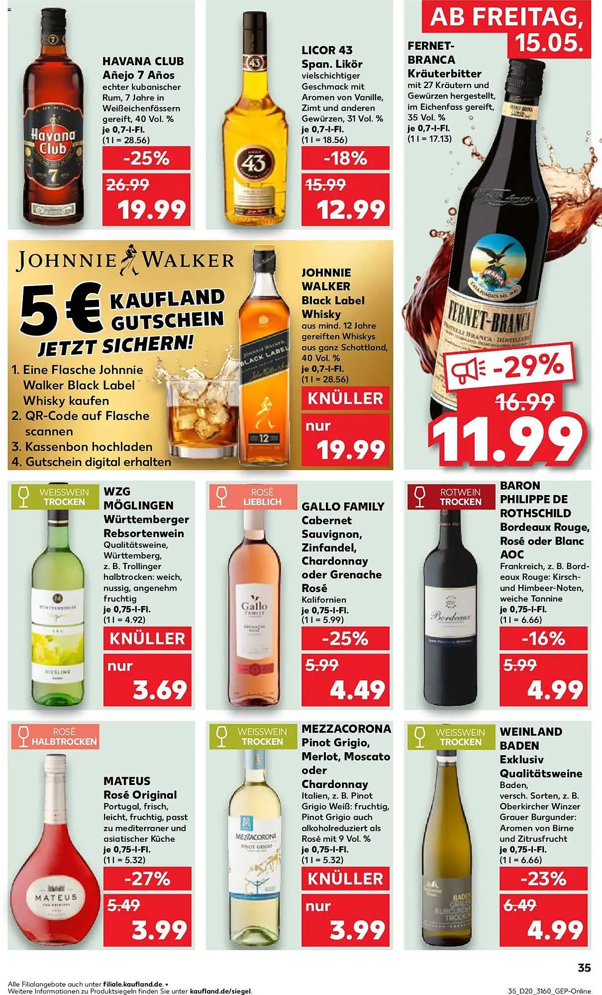 Kaufland Prospekt von 15. Mai bis 20. Mai 2026 - Prospekt seite 35