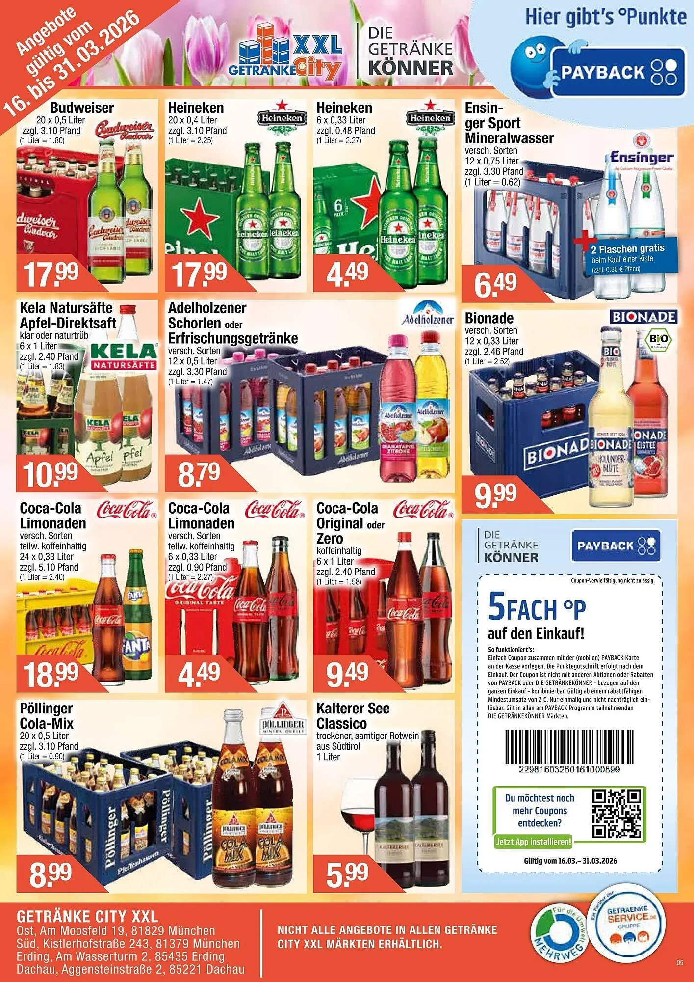 Getränke City Prospekt von 16. März bis 31. März 2026 - Prospekt seite 2