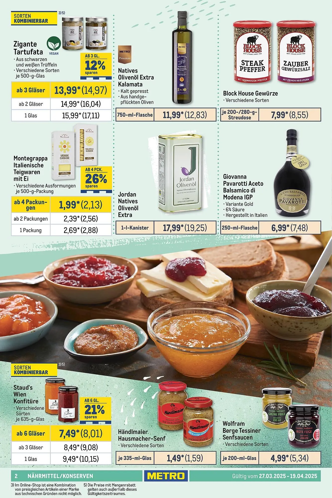 METRO Prospekt von 27. März bis 29. April 2025 - Prospekt seite 2