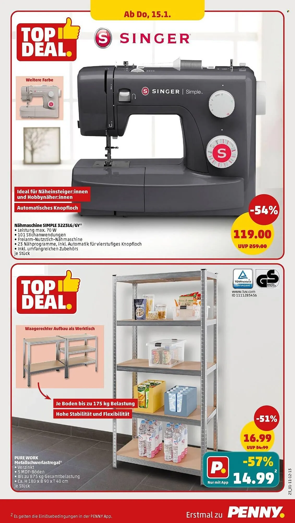 PENNY Prospekt von 12. Januar bis 17. Januar 2026 - Prospekt seite 27