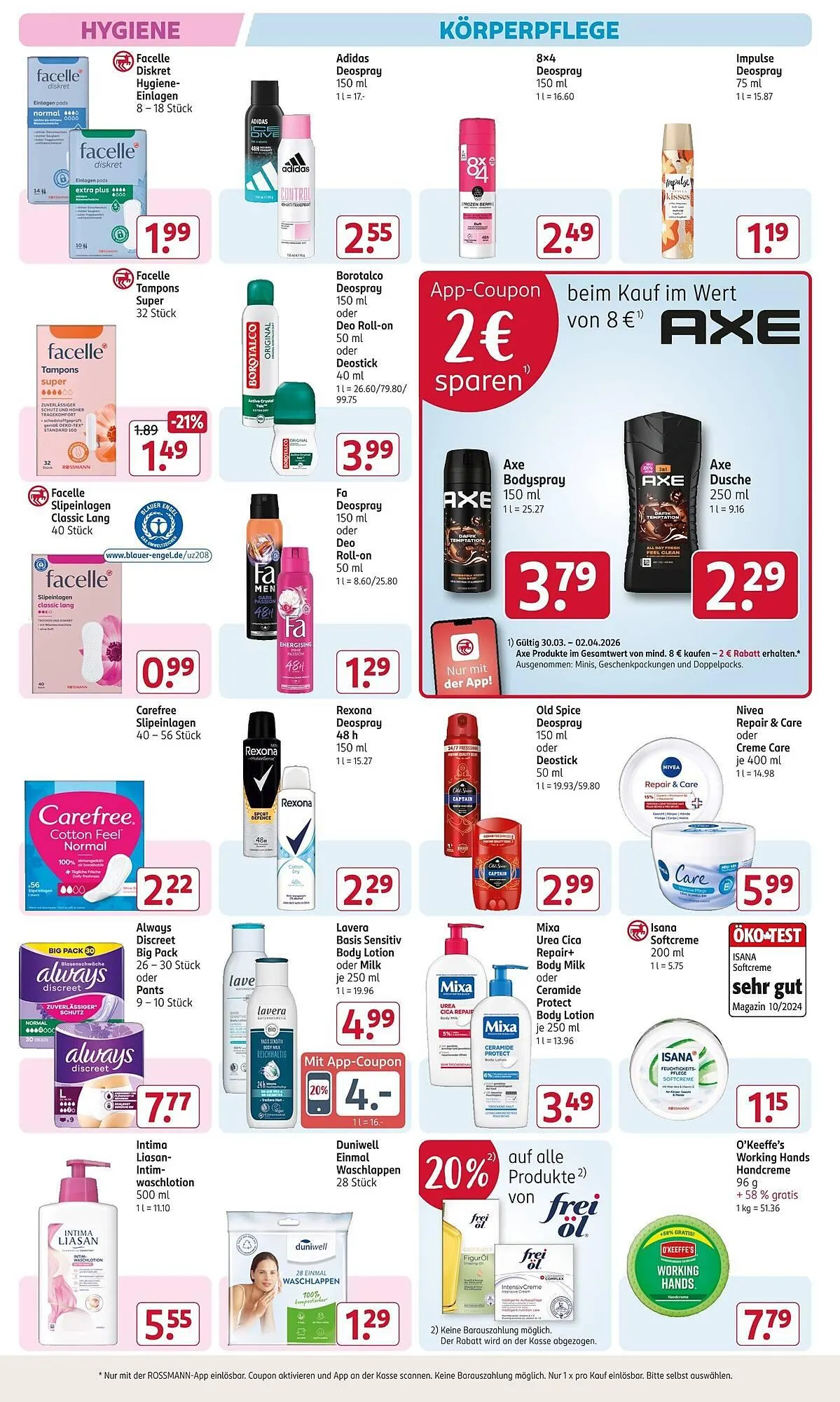 Rossmann Prospekt von 30. März bis 2. April 2026 - Prospekt seite 14
