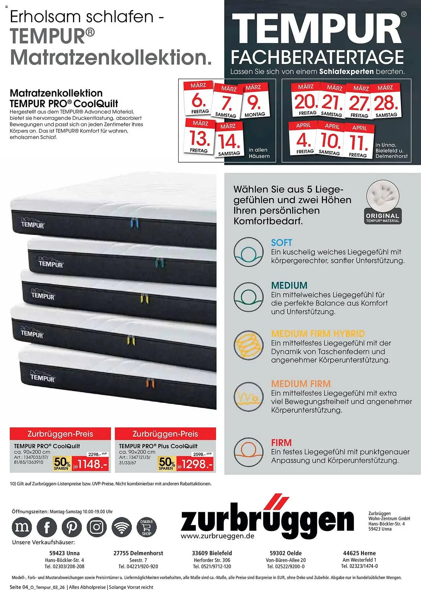 Zurbrüggen Prospekt von 6. März bis 11. April 2026 - Prospekt seite 4