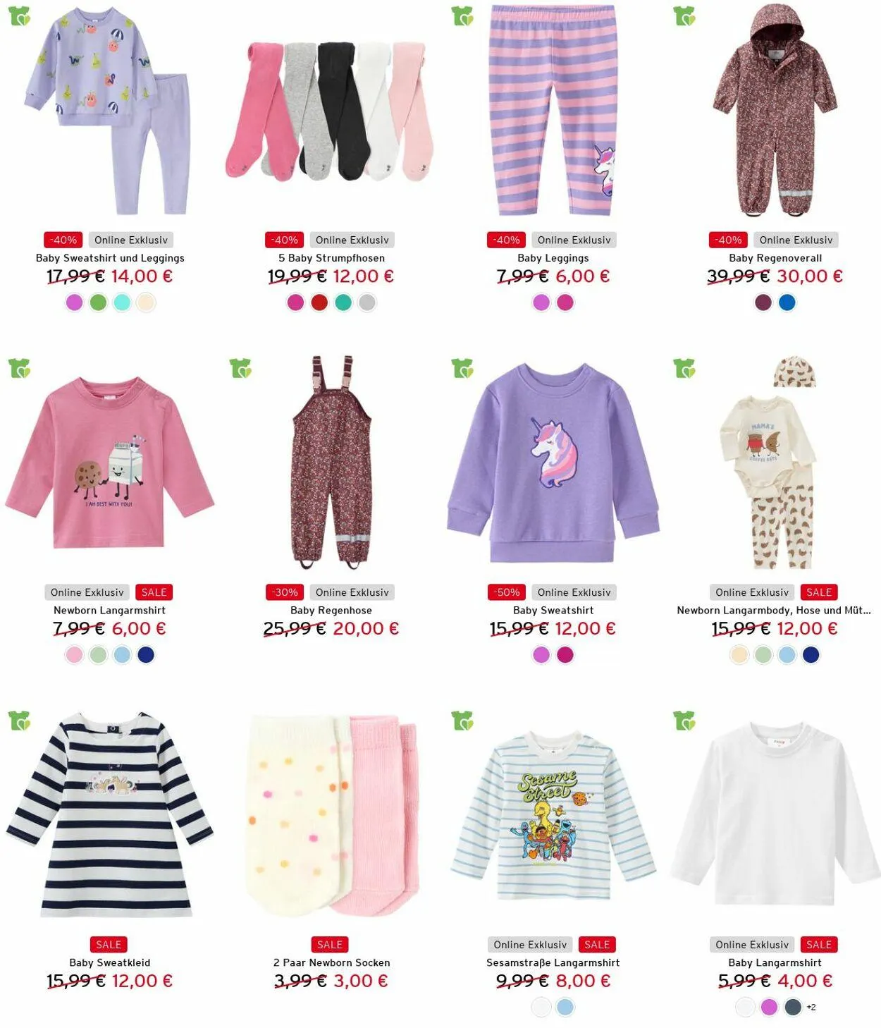 Ernstings family Aktueller Prospekt von 7. April bis 21. April 2025 - Prospekt seite 12