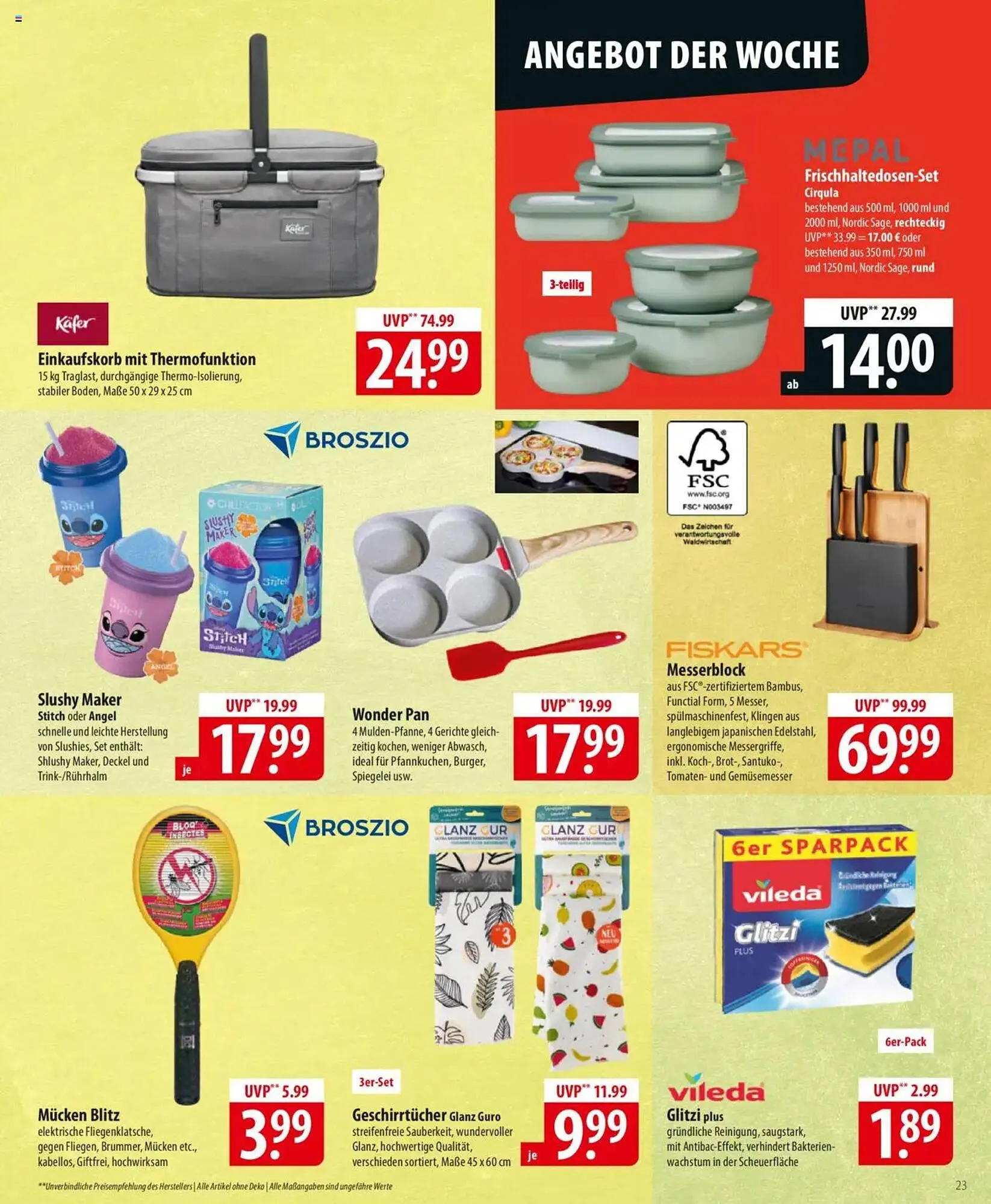 Famila Nord Ost Prospekt von 2. Juni bis 7. Juni 2025 - Prospekt seite 23