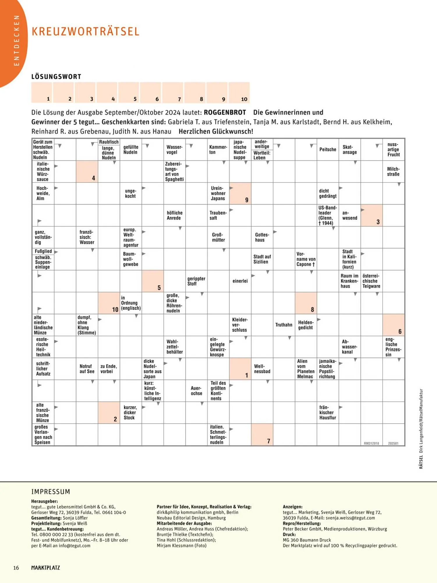 tegut Prospekt von 13. Januar bis 18. Januar 2025 - Prospekt seite 14