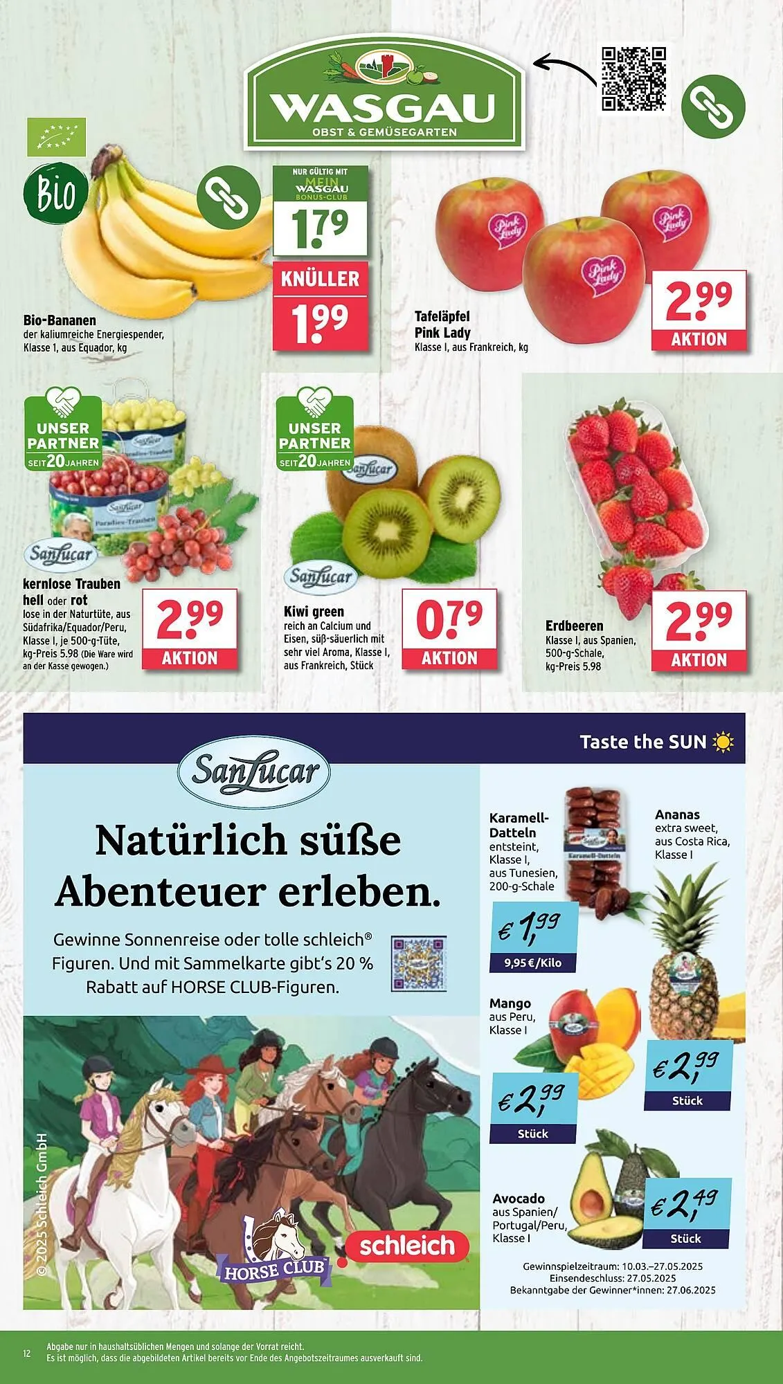 Wasgau Prospekt von 24. März bis 29. März 2025 - Prospekt seite 12