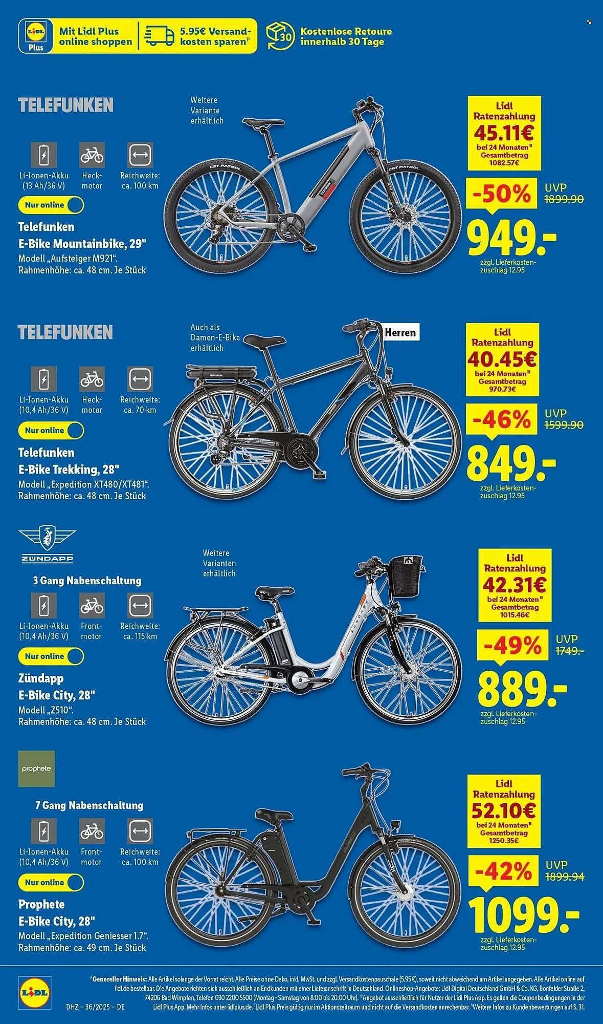 Lidl Prospekt von 1. September bis 6. September 2025 - Prospekt seite 30