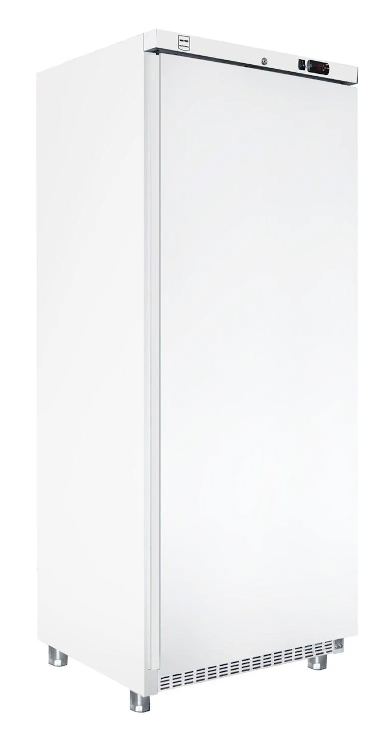 METRO Professional Frigorífico GRE4600, ABS, 78 x 74 x 192.5 cm, 487 L, enfr. estático, 138W, con cerradura, blanco