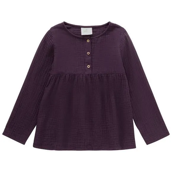 Mädchen Musselin-Bluse aus Bio-Baumwolle