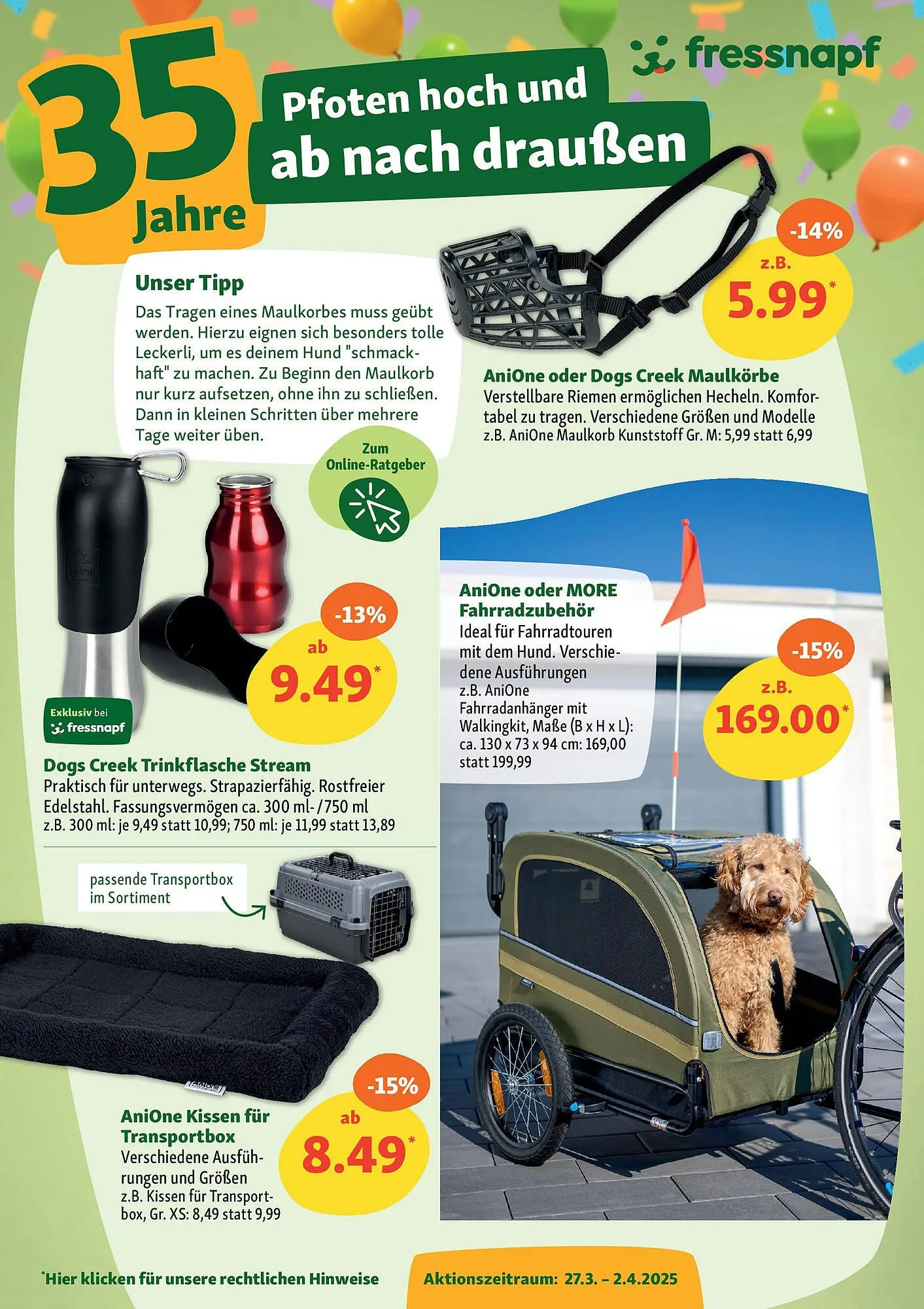 Fressnapf Prospekt von 26. März bis 2. April 2025 - Prospekt seite 5