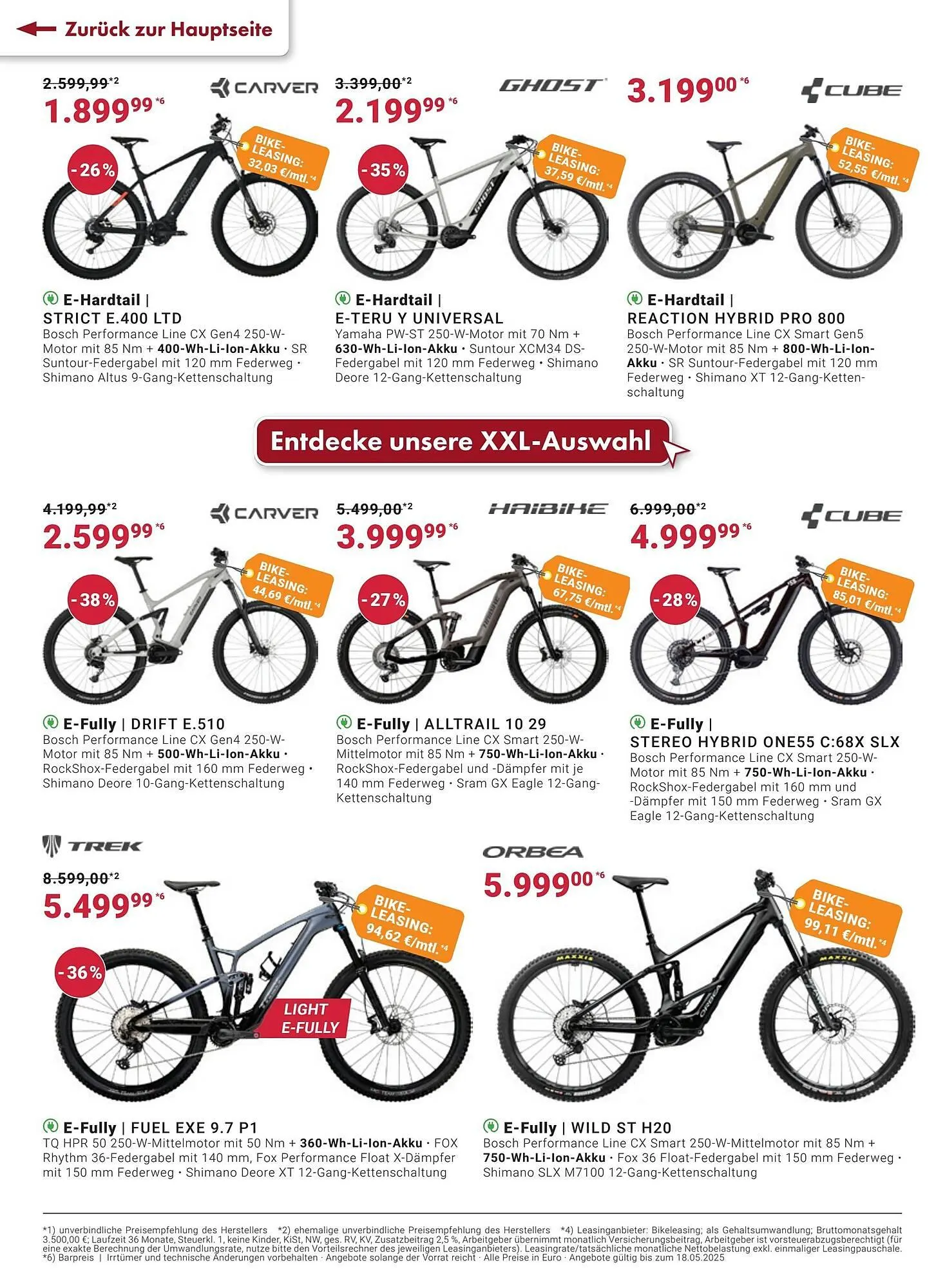 Fahrrad XXL Prospekt von 28. April bis 19. Mai 2025 - Prospekt seite 2