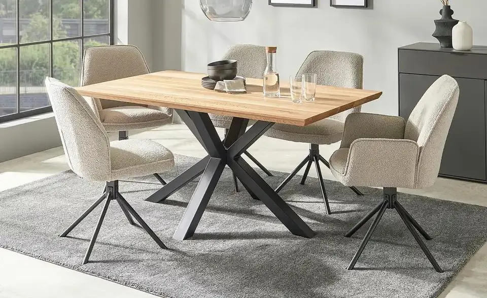 Stuhl aus Teddy-Bouclé Flynn