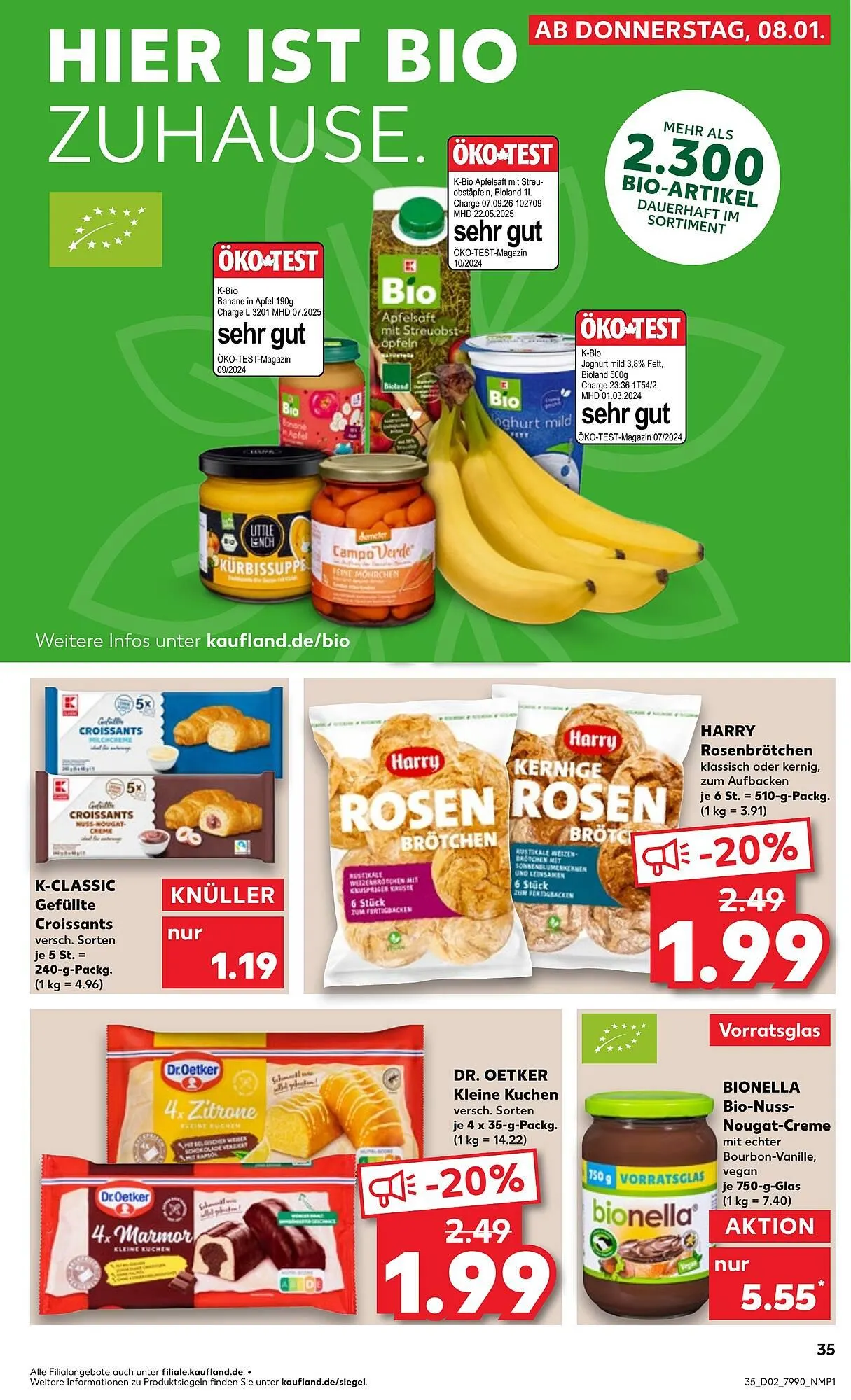Kaufland Prospekt von 8. Januar bis 14. Januar 2026 - Prospekt seite 35