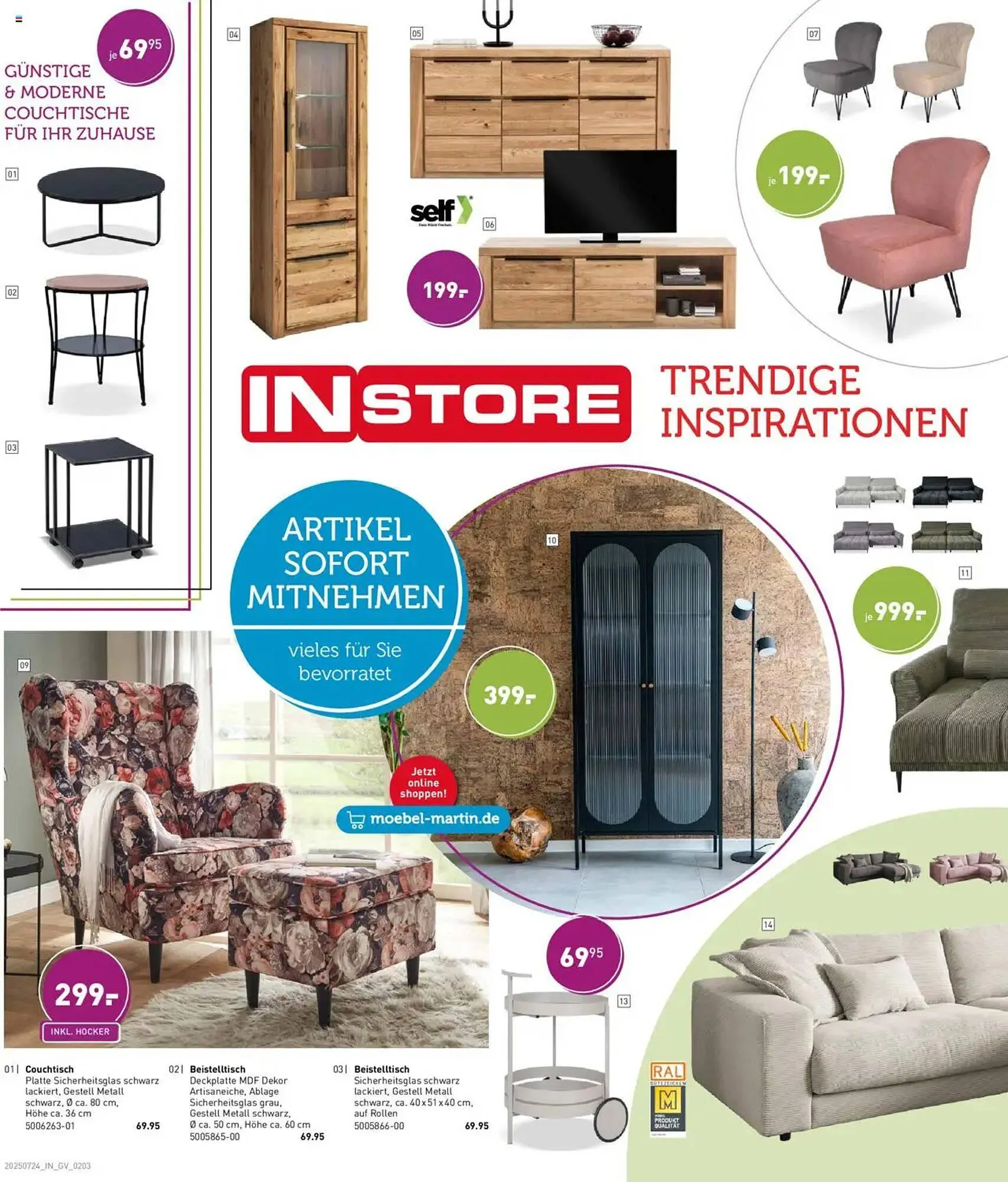 Möbel Martin Prospekt von 24. Juli bis 17. August 2025 - Prospekt seite 2