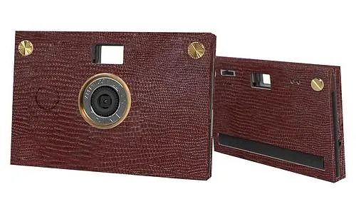 Paper Shoot Bundle Leather Texture Case - Burgundy Red