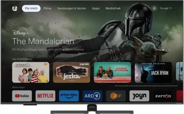 Grundig 55 CQA 8490 London 139 cm (55") QLED-TV anthrazit / G