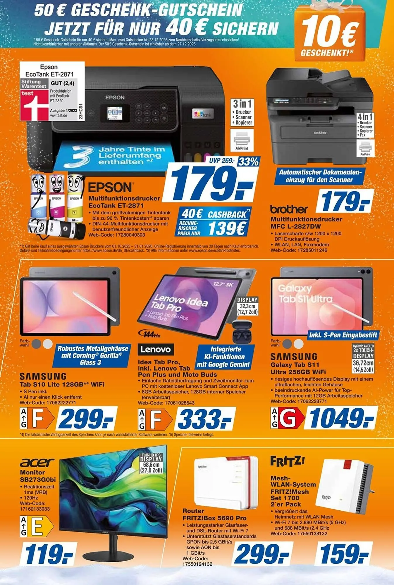 Expert Prospekt von 17. Dezember bis 27. Dezember 2025 - Prospekt seite 13