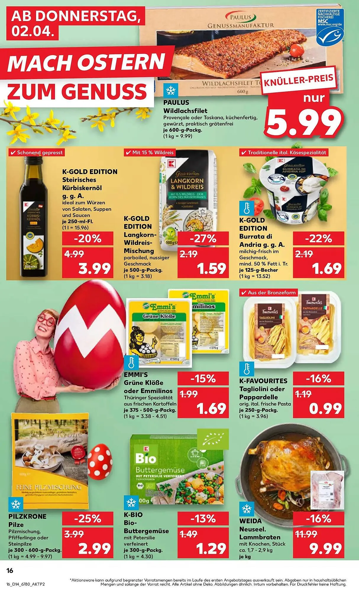 Kaufland Prospekt von 29. März bis 1. April 2026 - Prospekt seite 30