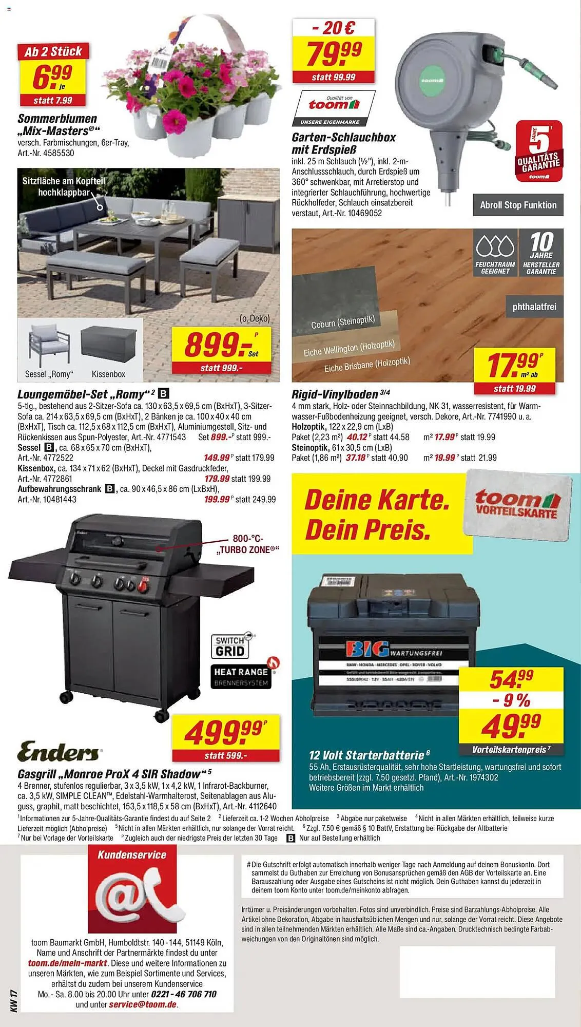 Toom Baumarkt Prospekt von 18. April bis 24. April 2026 - Prospekt seite 26