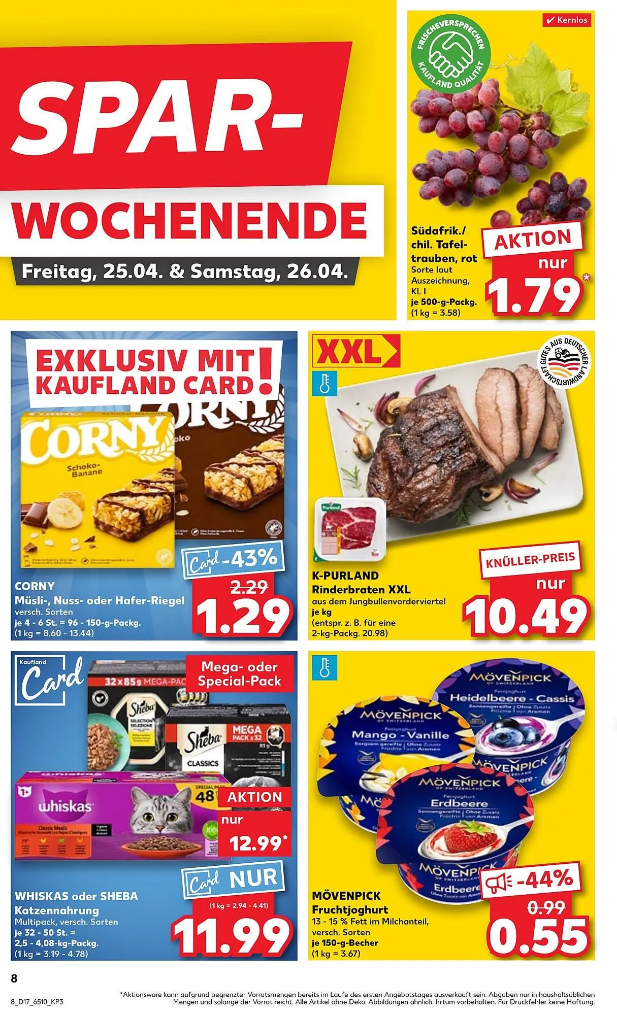 Kaufland Prospekt von 24. April bis 30. April 2025 - Prospekt seite 8
