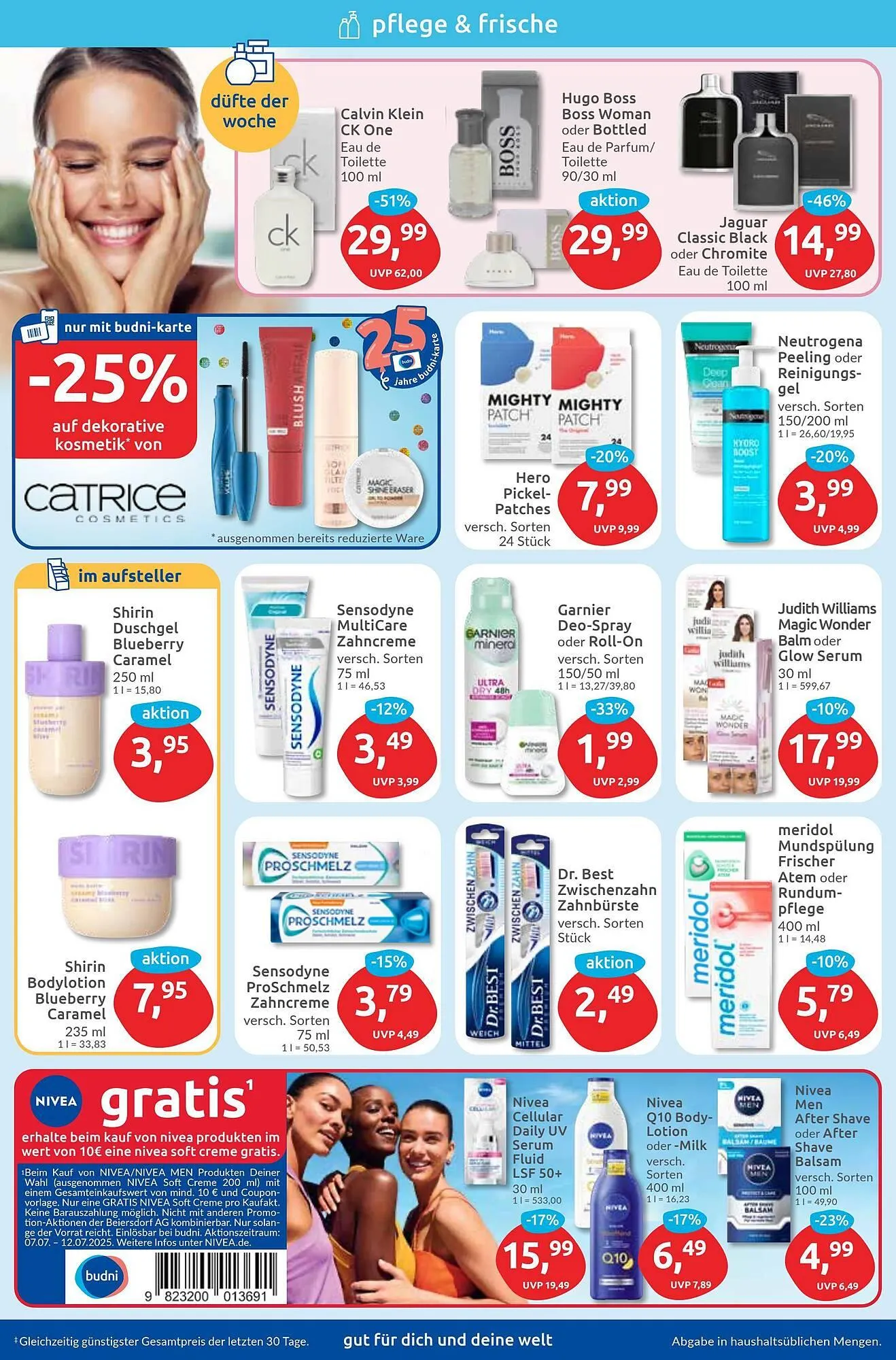 Budni Prospekt von 7. Juli bis 12. Juli 2025 - Prospekt seite 2