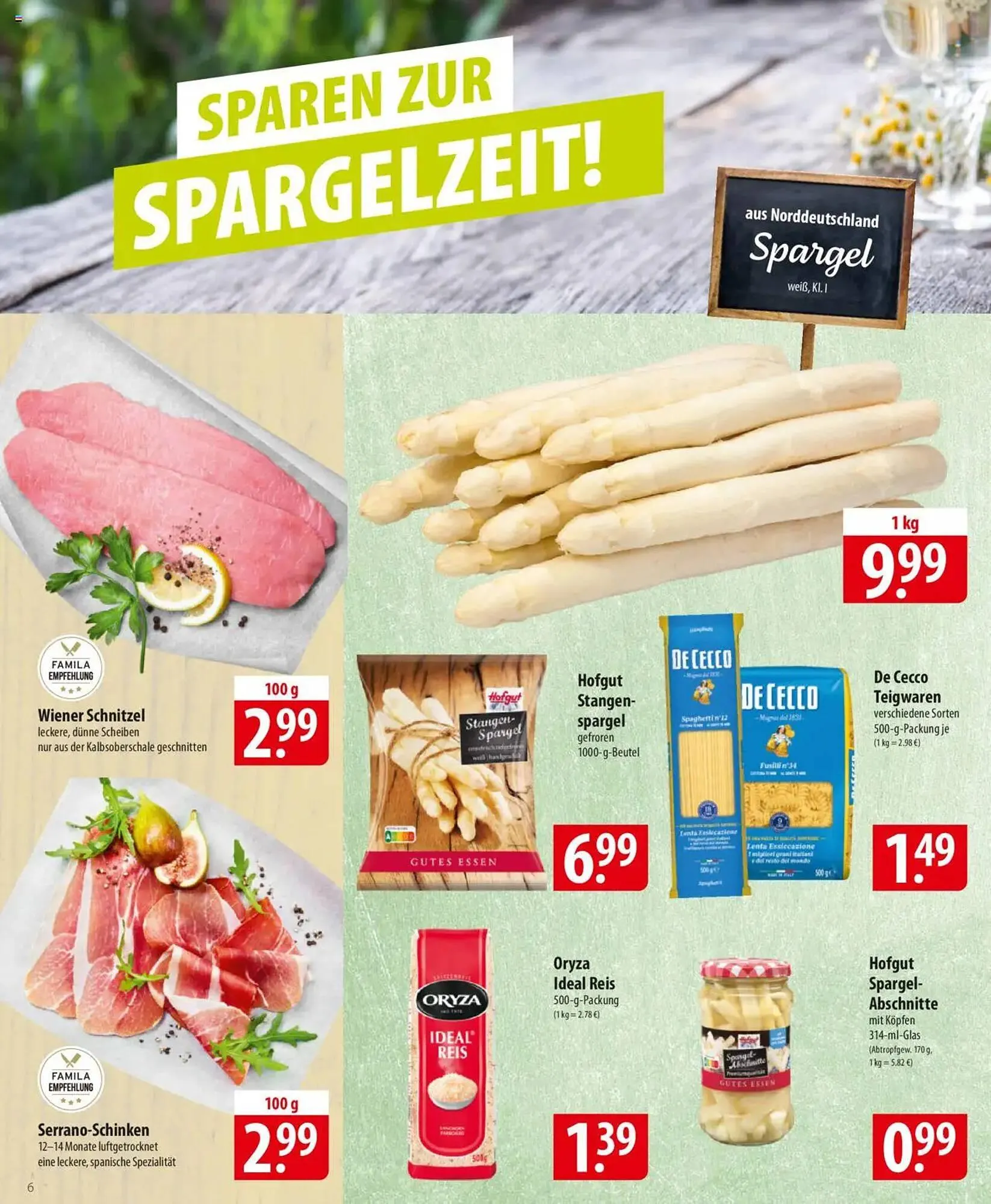 Famila Nord Ost Prospekt von 2. Juni bis 7. Juni 2025 - Prospekt seite 6