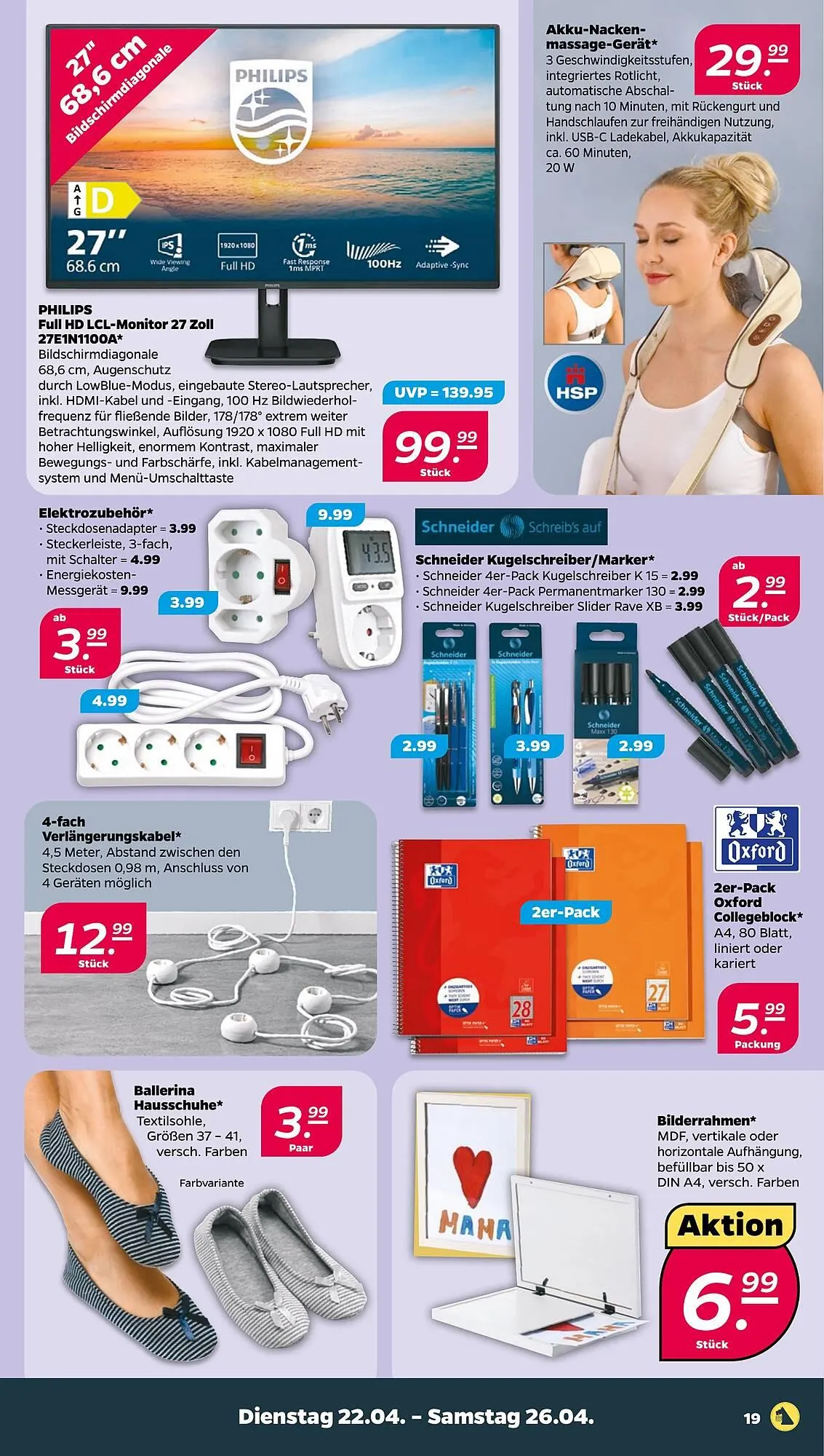 NETTO Prospekt von 21. April bis 26. April 2025 - Prospekt seite 19