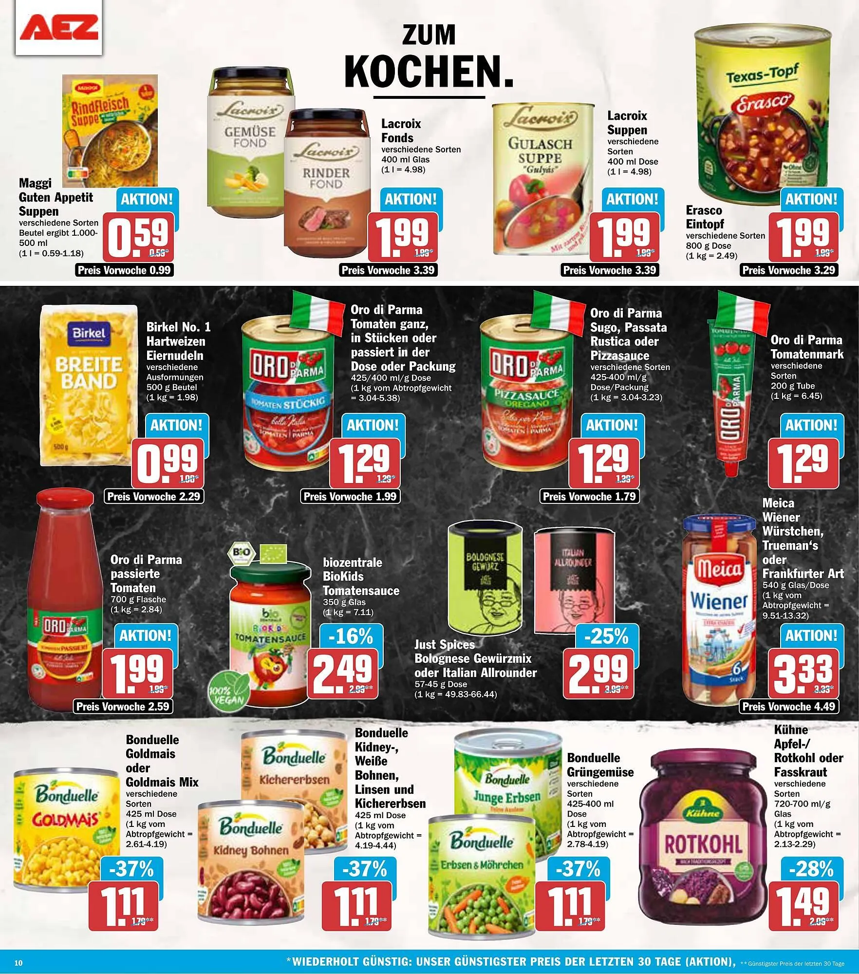 AEZ Prospekt von 8. September bis 13. September 2025 - Prospekt seite 10
