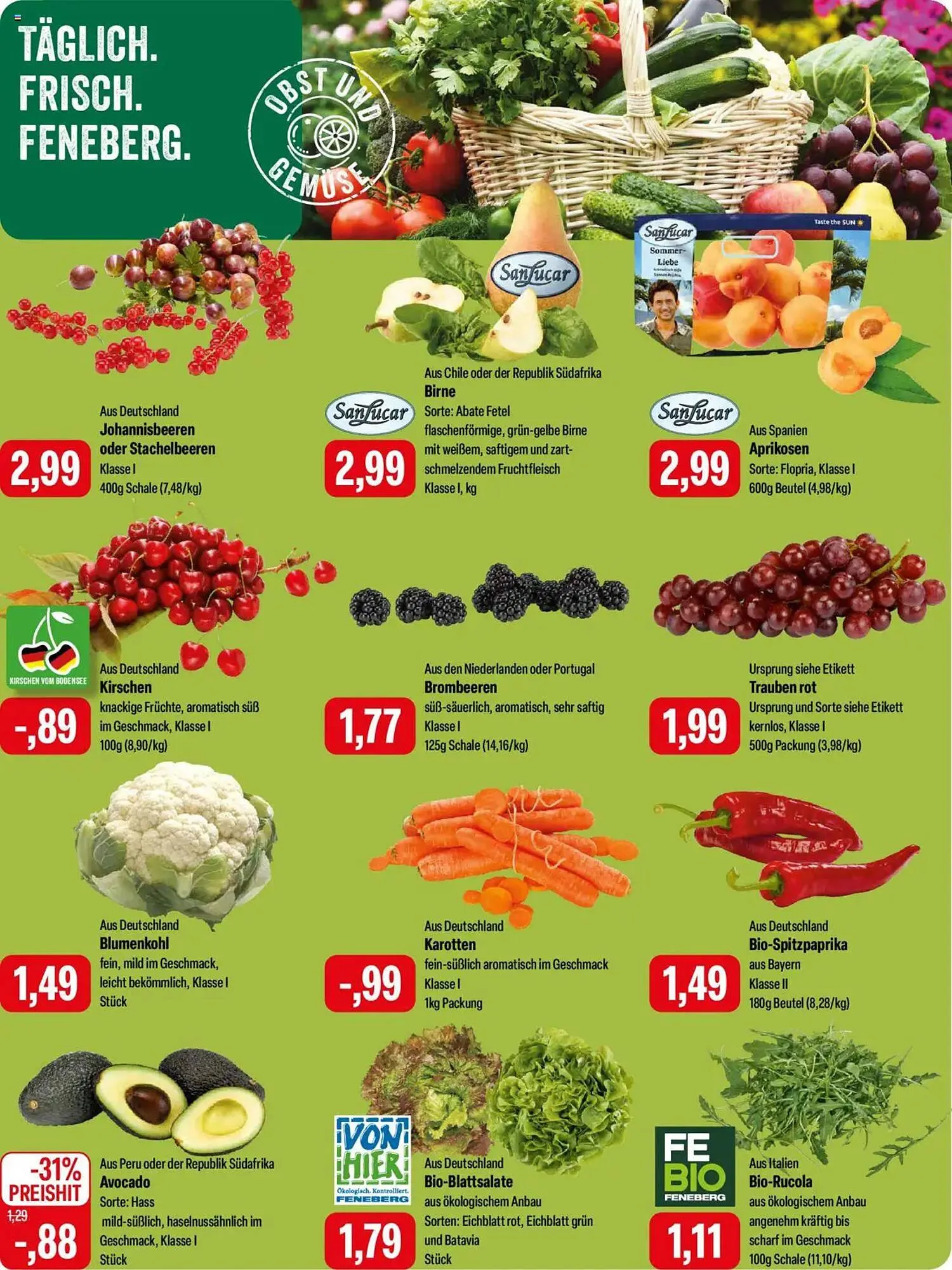 Feneberg Prospekt von 3. Juli bis 5. Juli 2025 - Prospekt seite 8